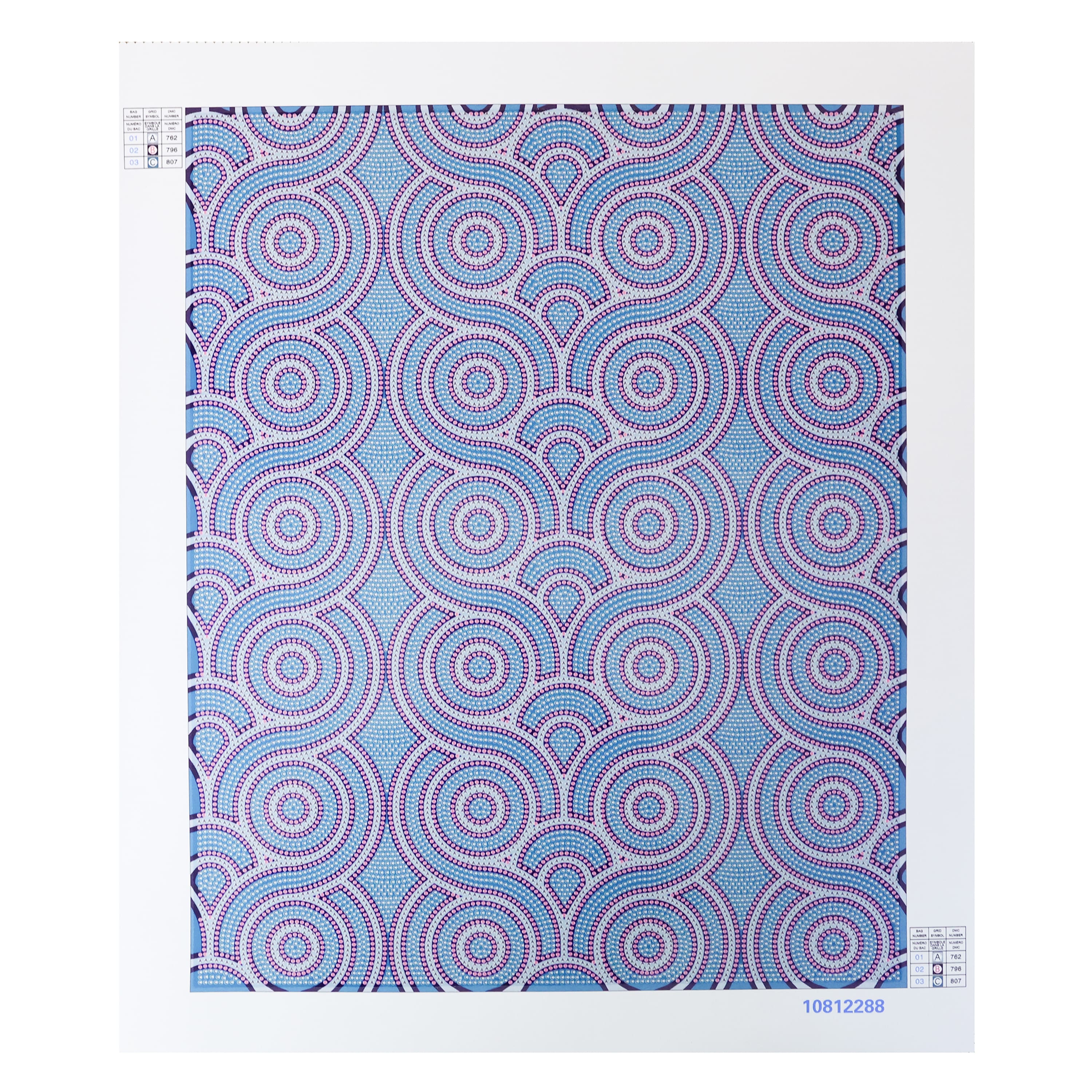 Jonathan Adler x Michaels 16" x 20" Jaipur Braid Diamond Art Kit