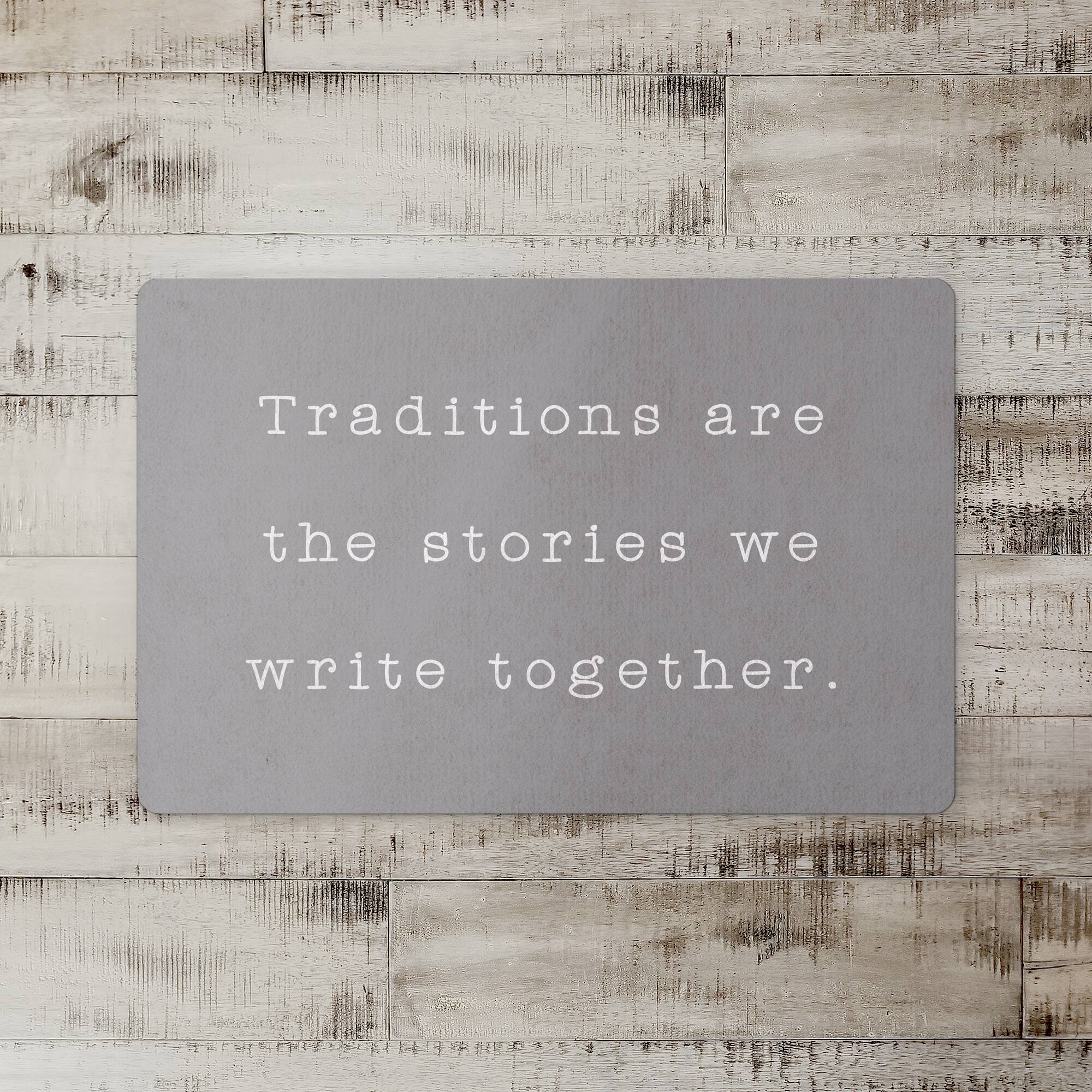 18" x 27" Traditions Together Floor Mat