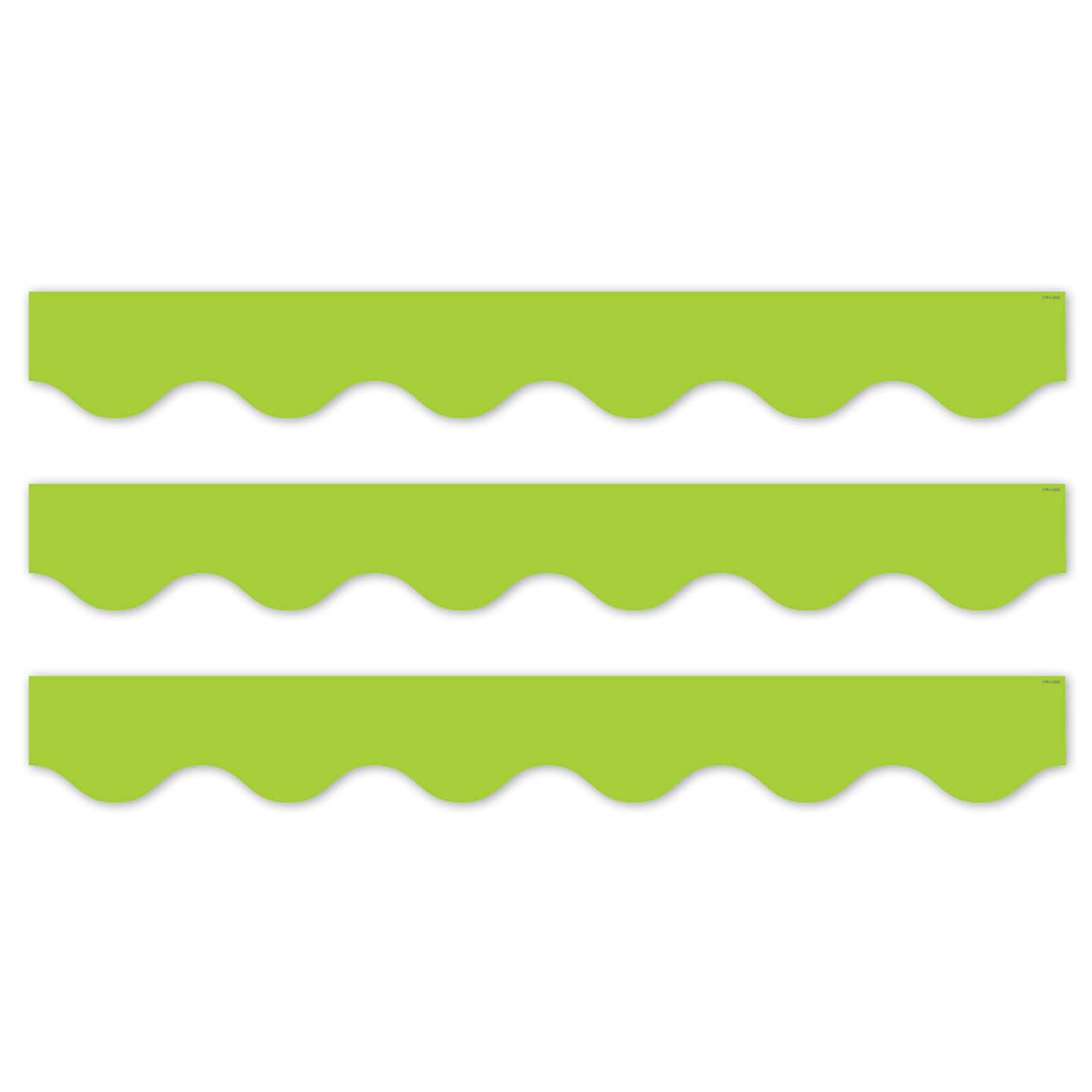 Creative Teaching Press® Core Decor Lime Wavy EZ Border, 48ft. Per Pack, 3 packs