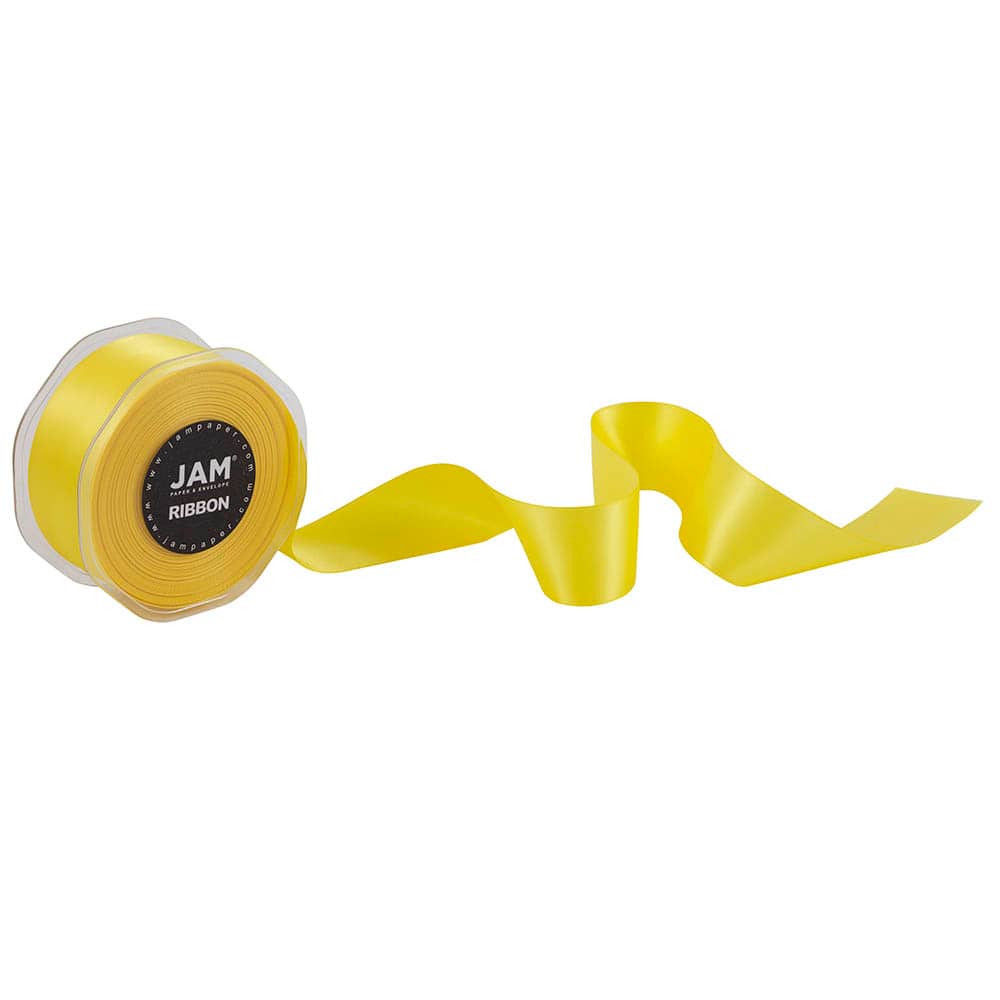 JAM Paper 1.5" x 25yd. Double Faced Satin Ribbon