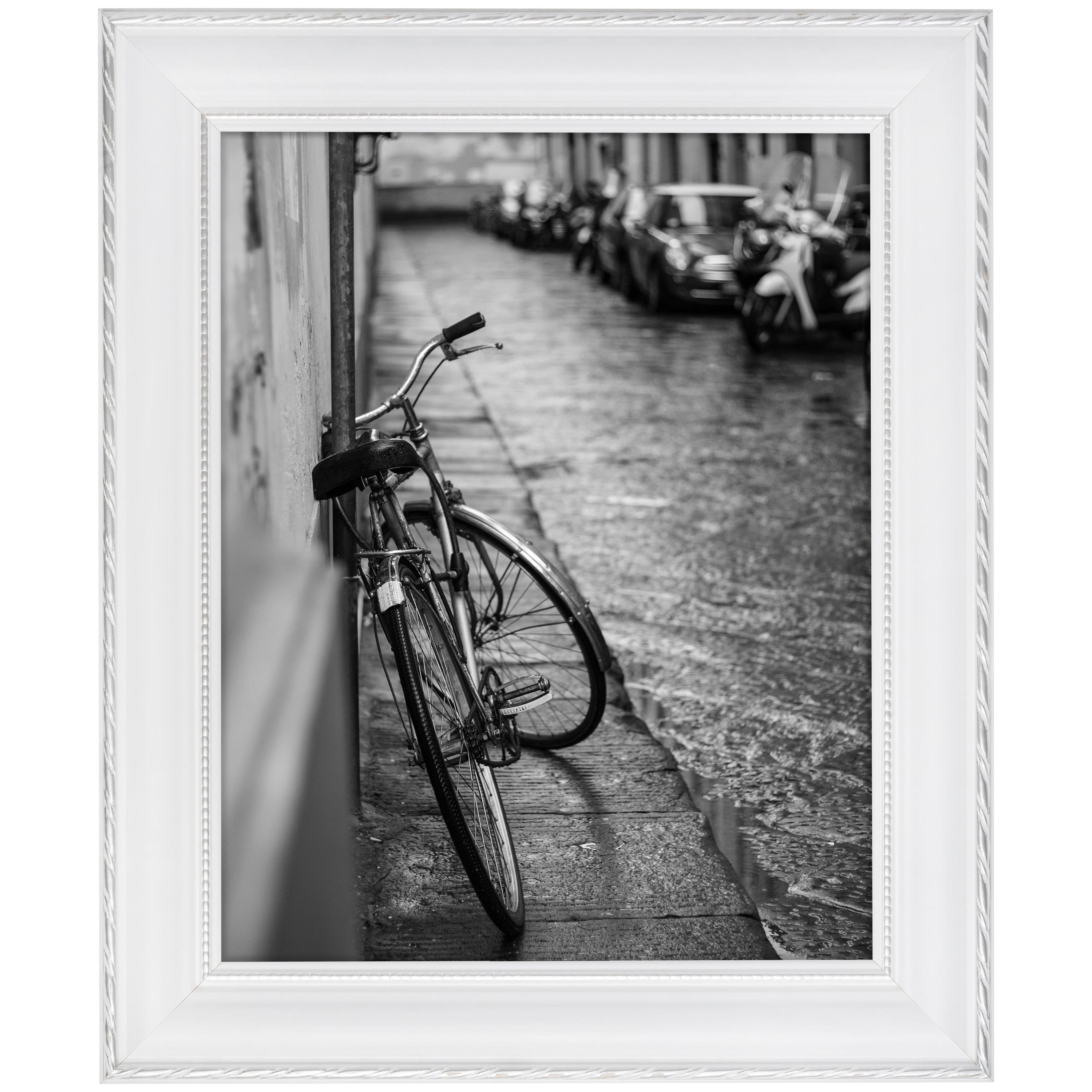 Craig Frames Victoria White & Silver Picture Frame