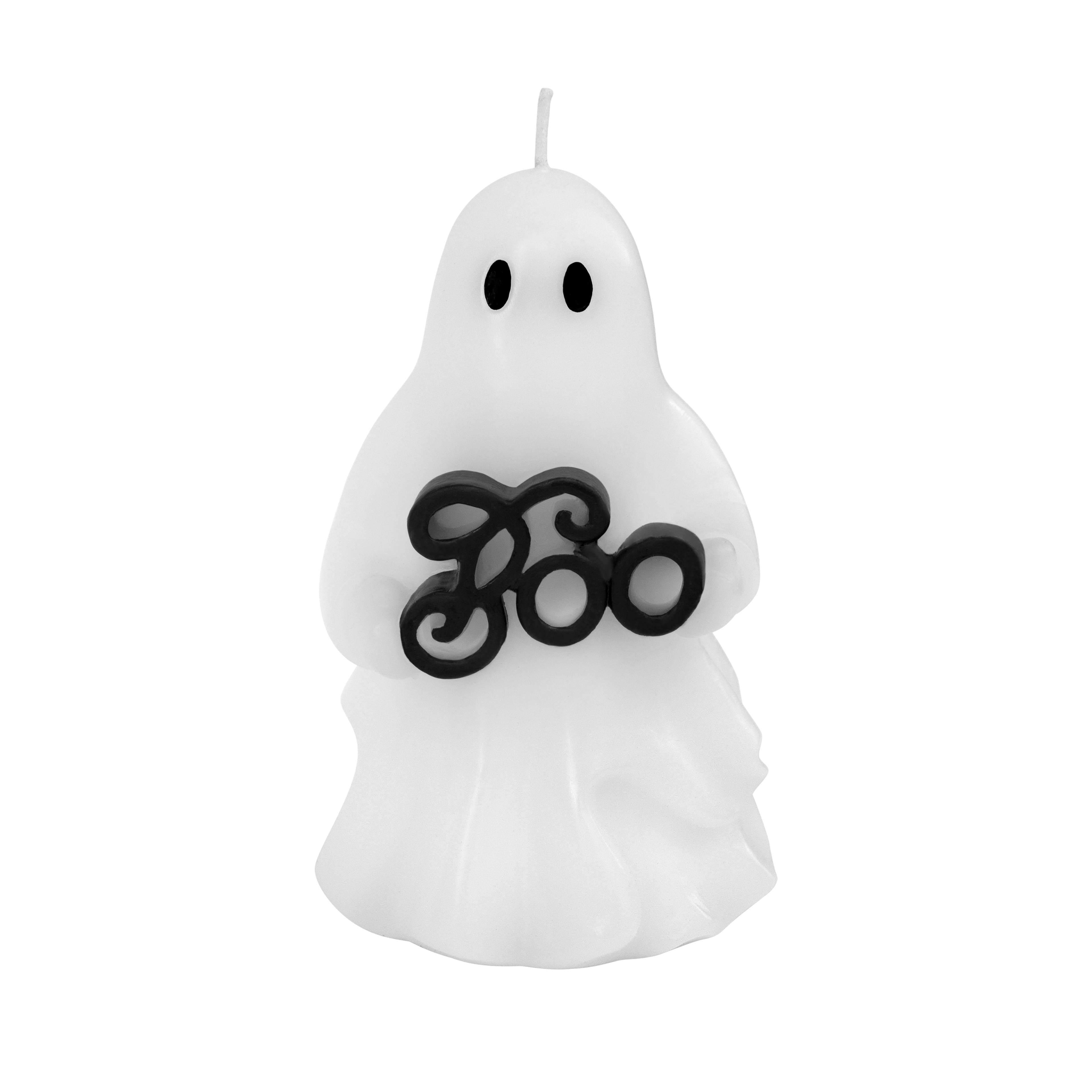 5.25" White Boo Ghost Unscented Candle by Ashland®