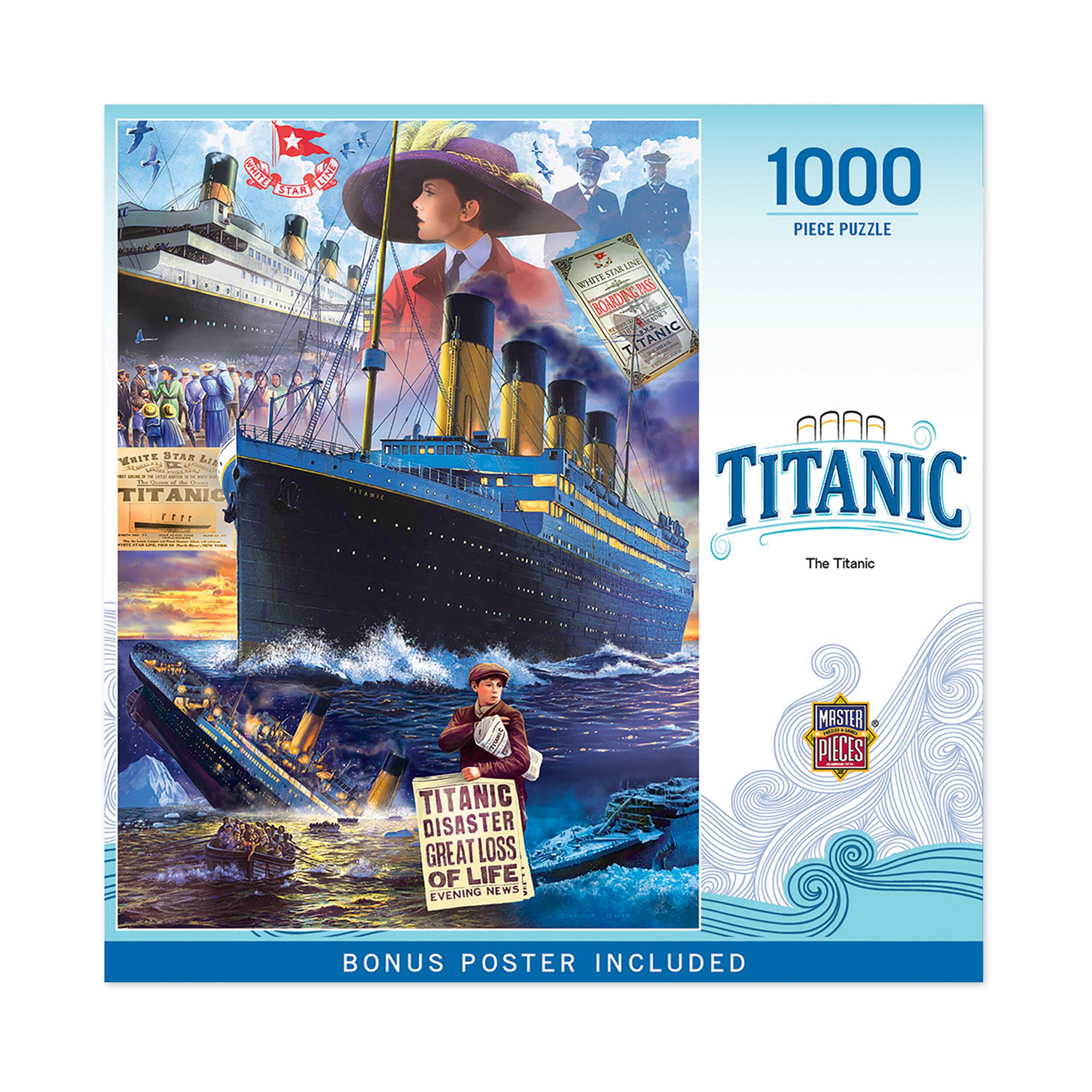 The Titanic - Collage Puzzle: 1000 Pcs