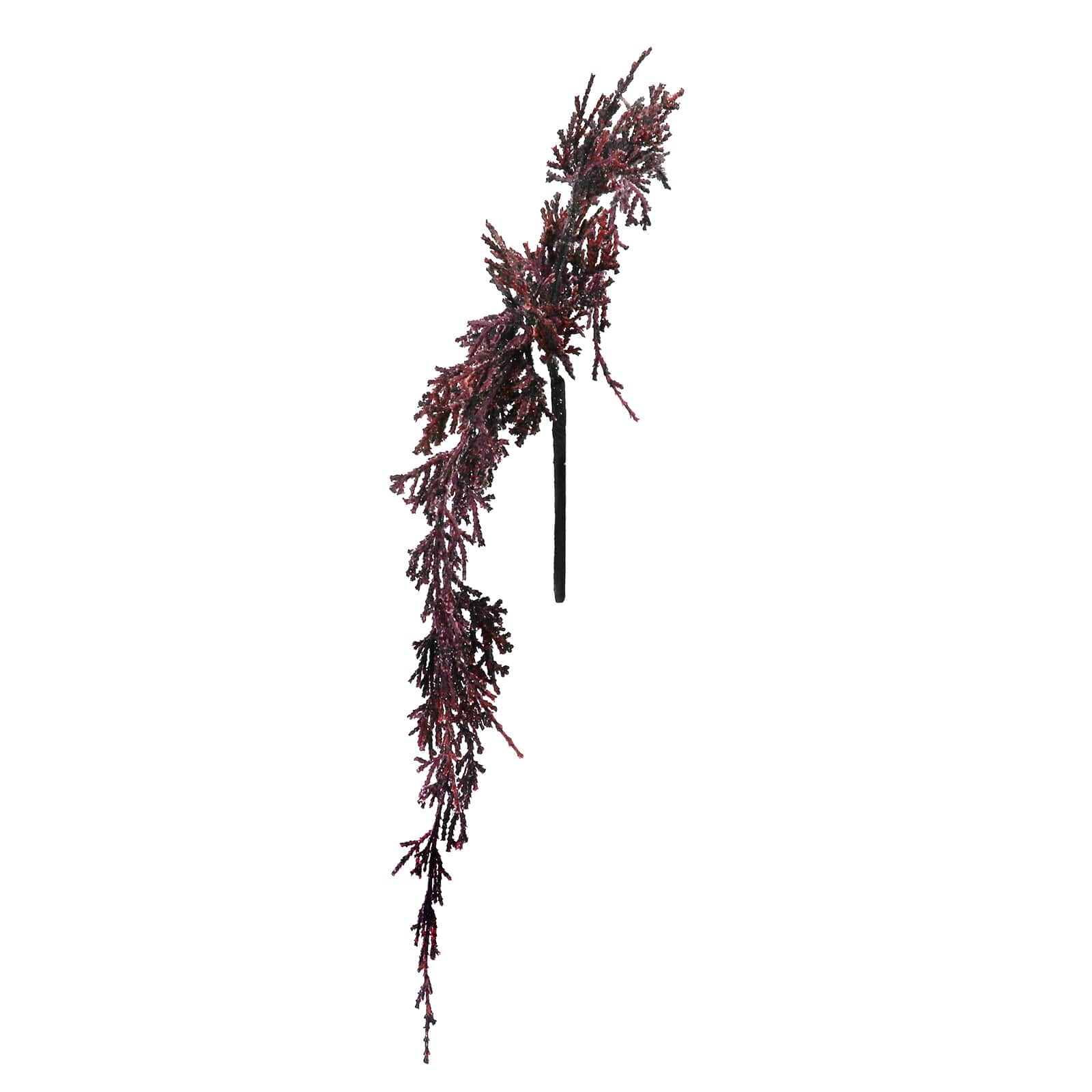 11" Purple & Black Glitter Cypress Pick by Ashland®