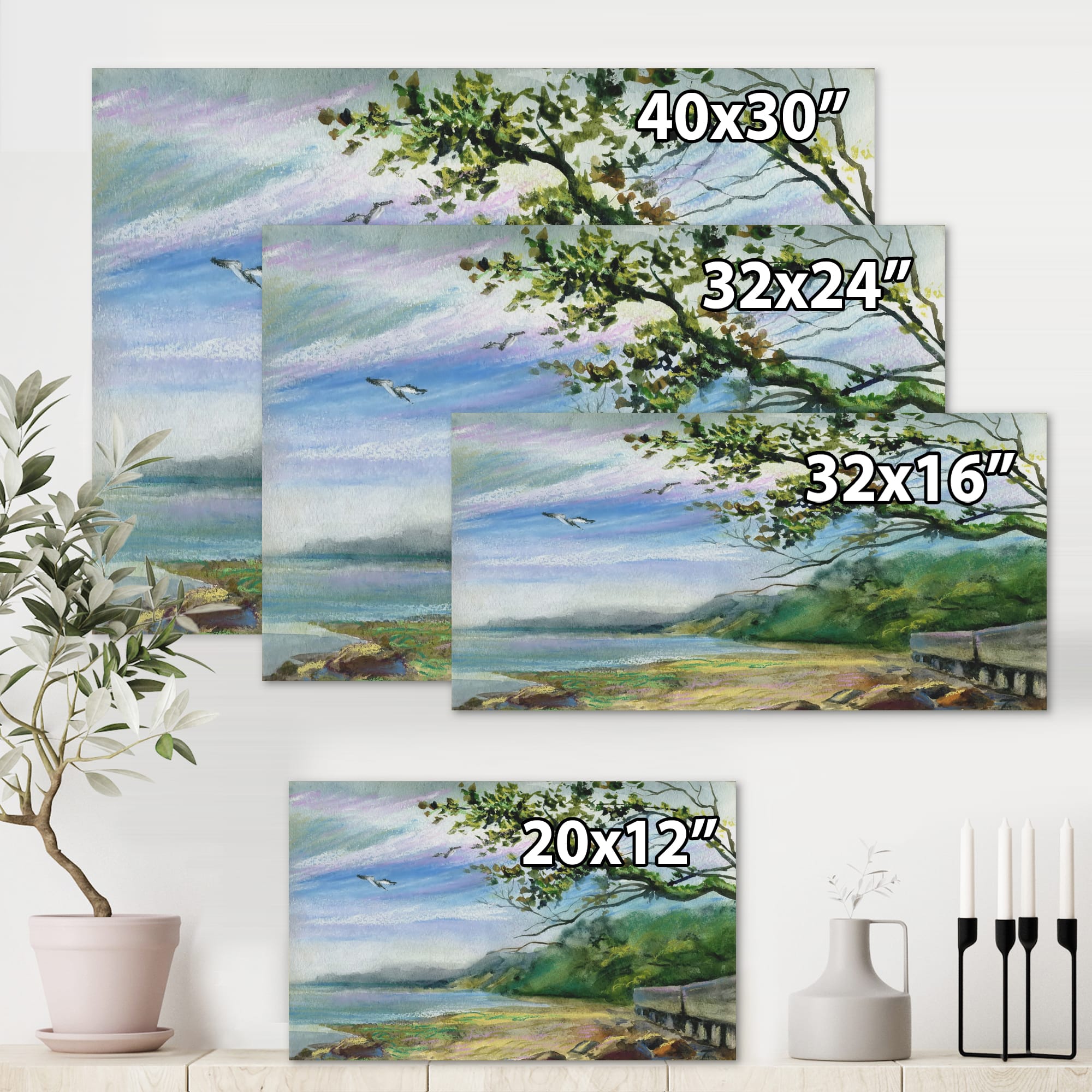 Designart - Coast of The Baltic Sea