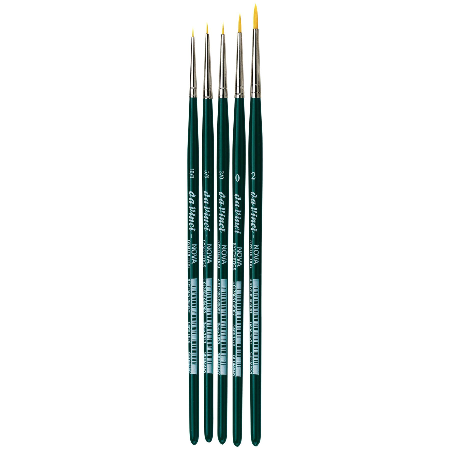 da Vinci NOVA Series 1570 5 Piece Round Brush Set
