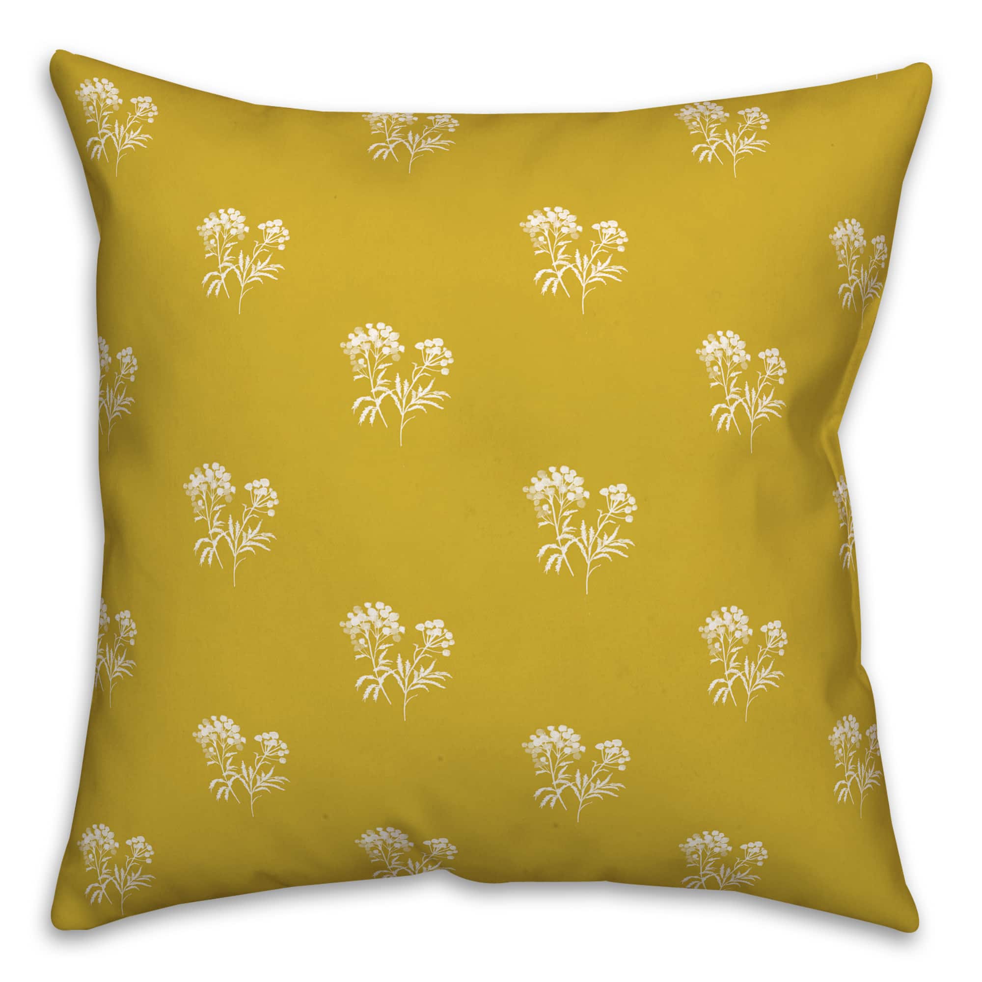 18" Small Blooms Indoor/Outdoor Pillow