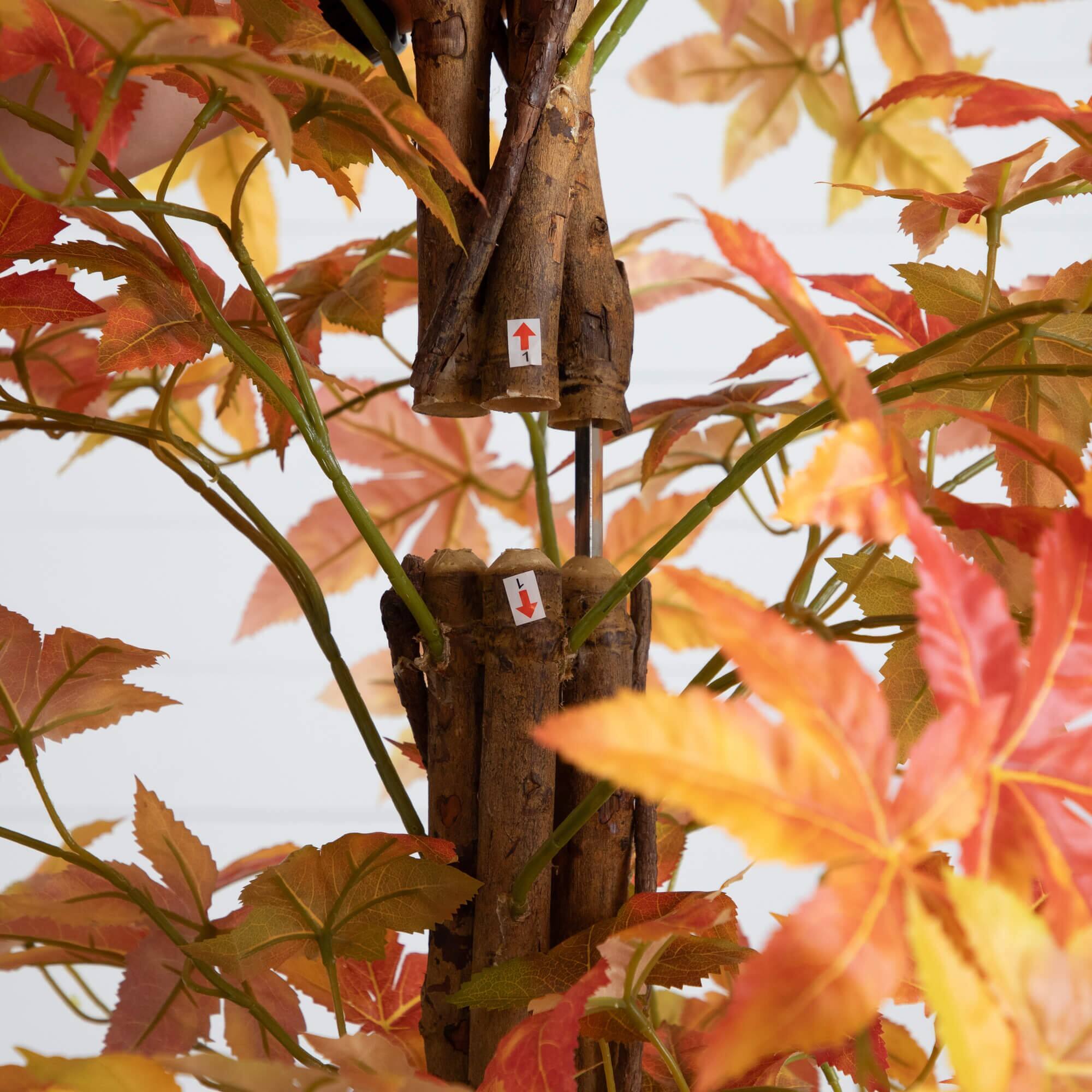 7ft. Autumn Deluxe Maple Artificial Fall Tree