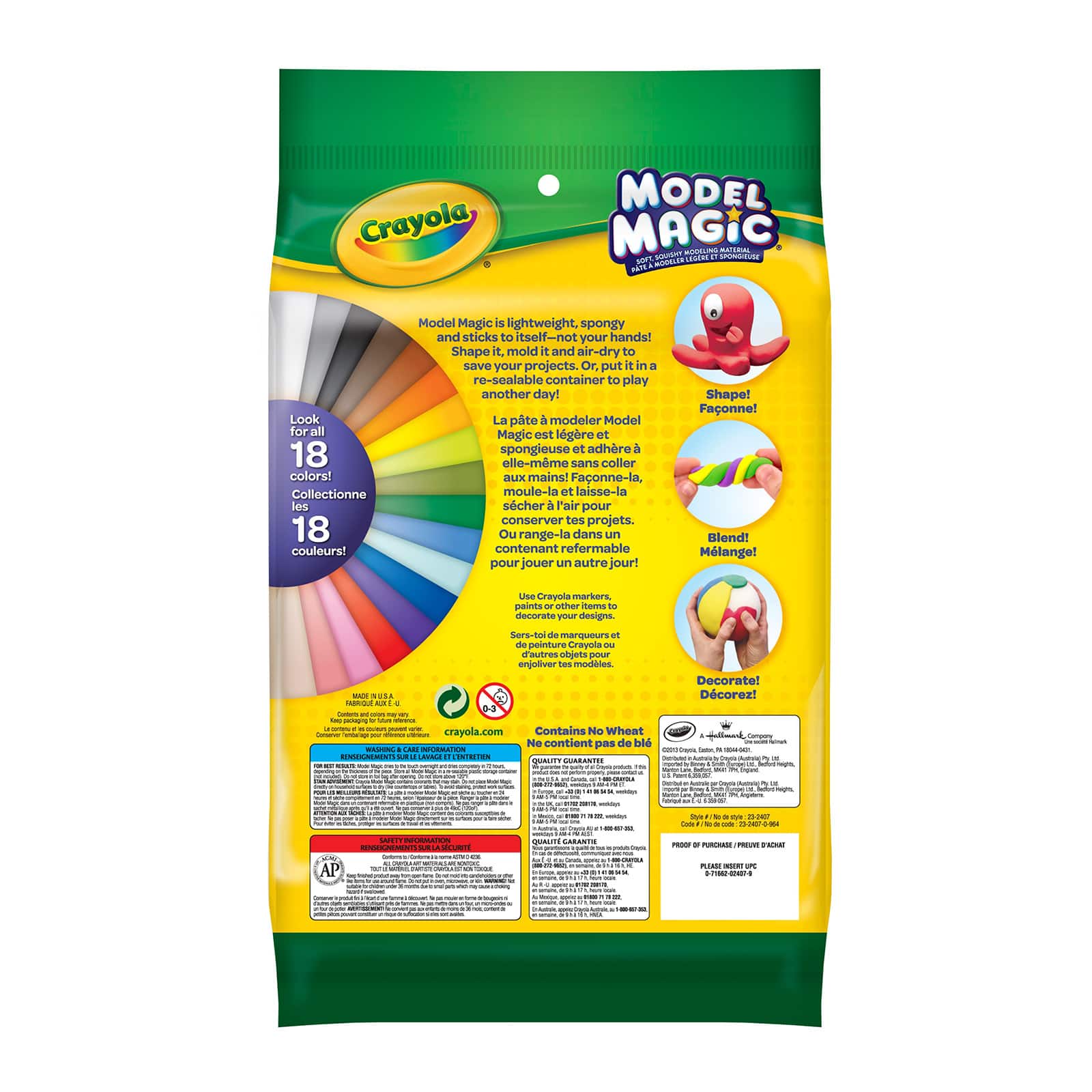 8 Packs: 6 ct. (48 total) Crayola® Model Magic® Craft Pack