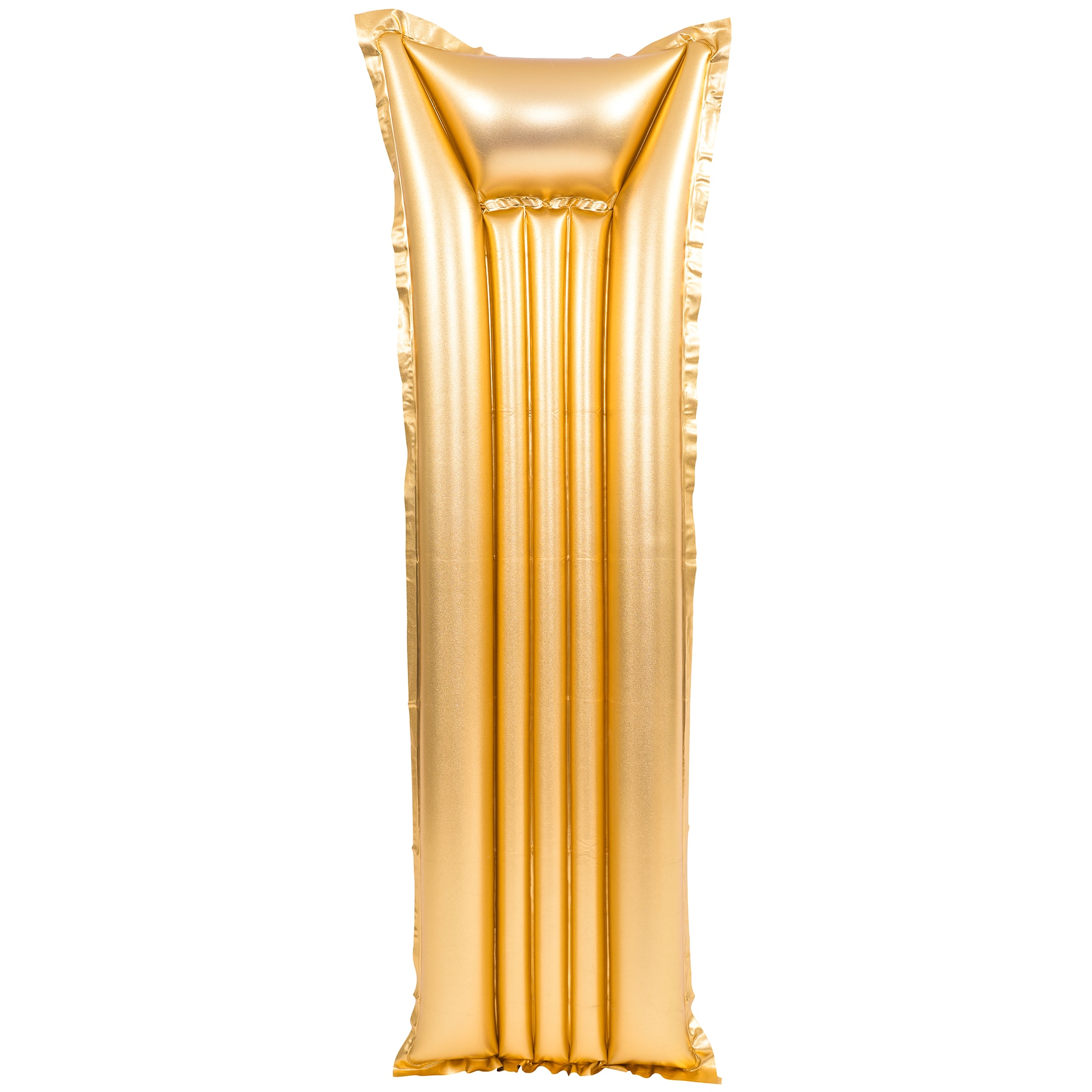 6ft. Gold Inflatable Swimming Pool Mattress Float