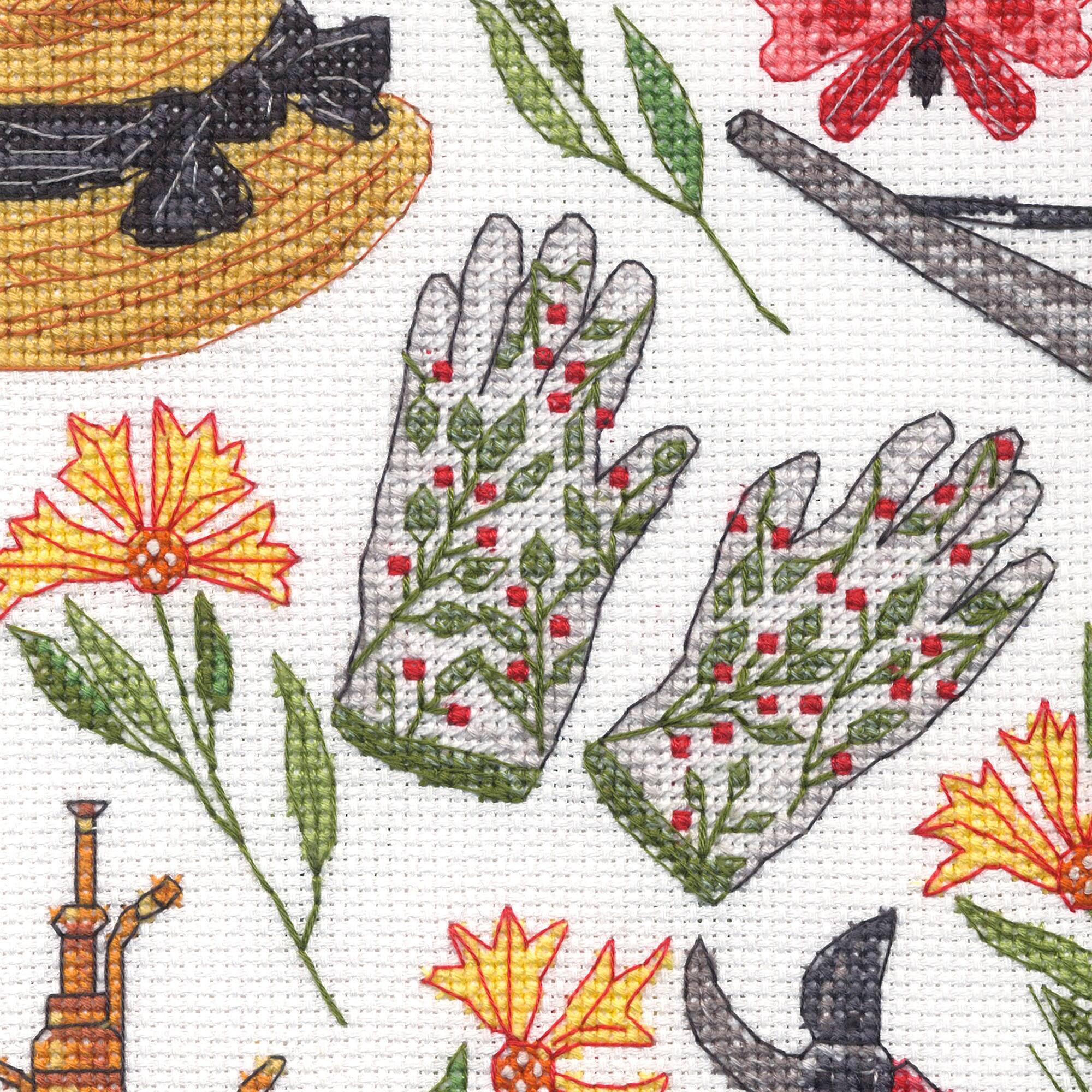 Dimensions® Garden Time Counted Cross Stitch Kit