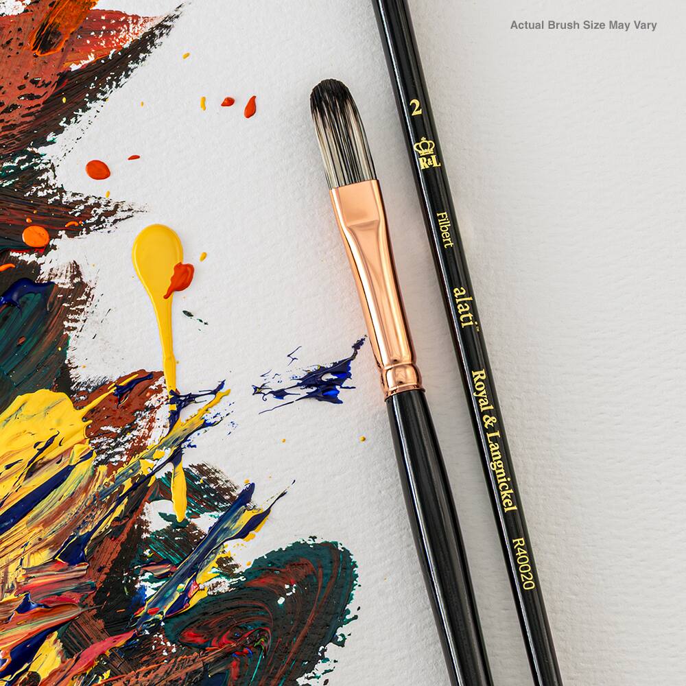 Royal & Langnickel® Alati™ Acrylic & Oil Filbert Brush