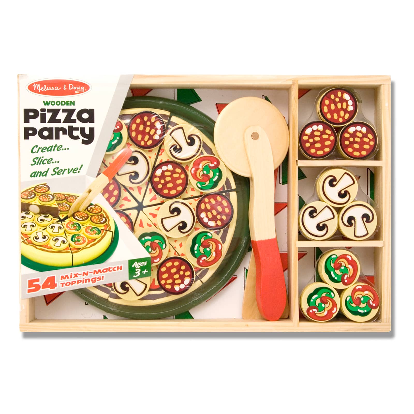 Melissa & Doug® Pizza Party Wooden Play Food | Michaels®