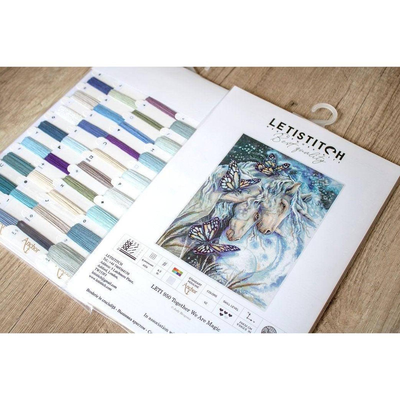 Letistitch Together We Are Magic Counted Cross Stitch Kit