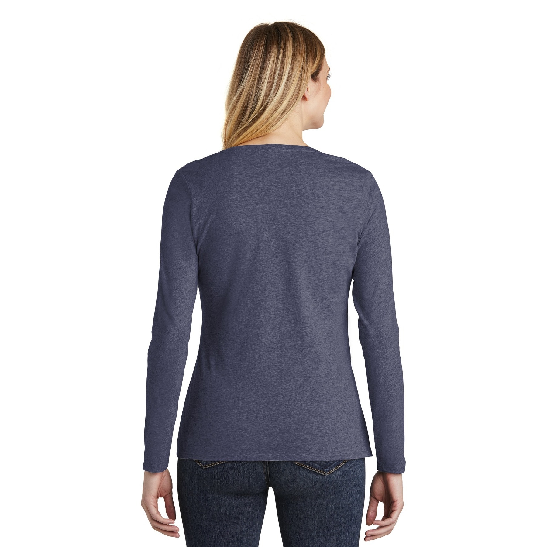 District® Very Important Tee® Long Sleeve V-Neck Women's T-Shirt