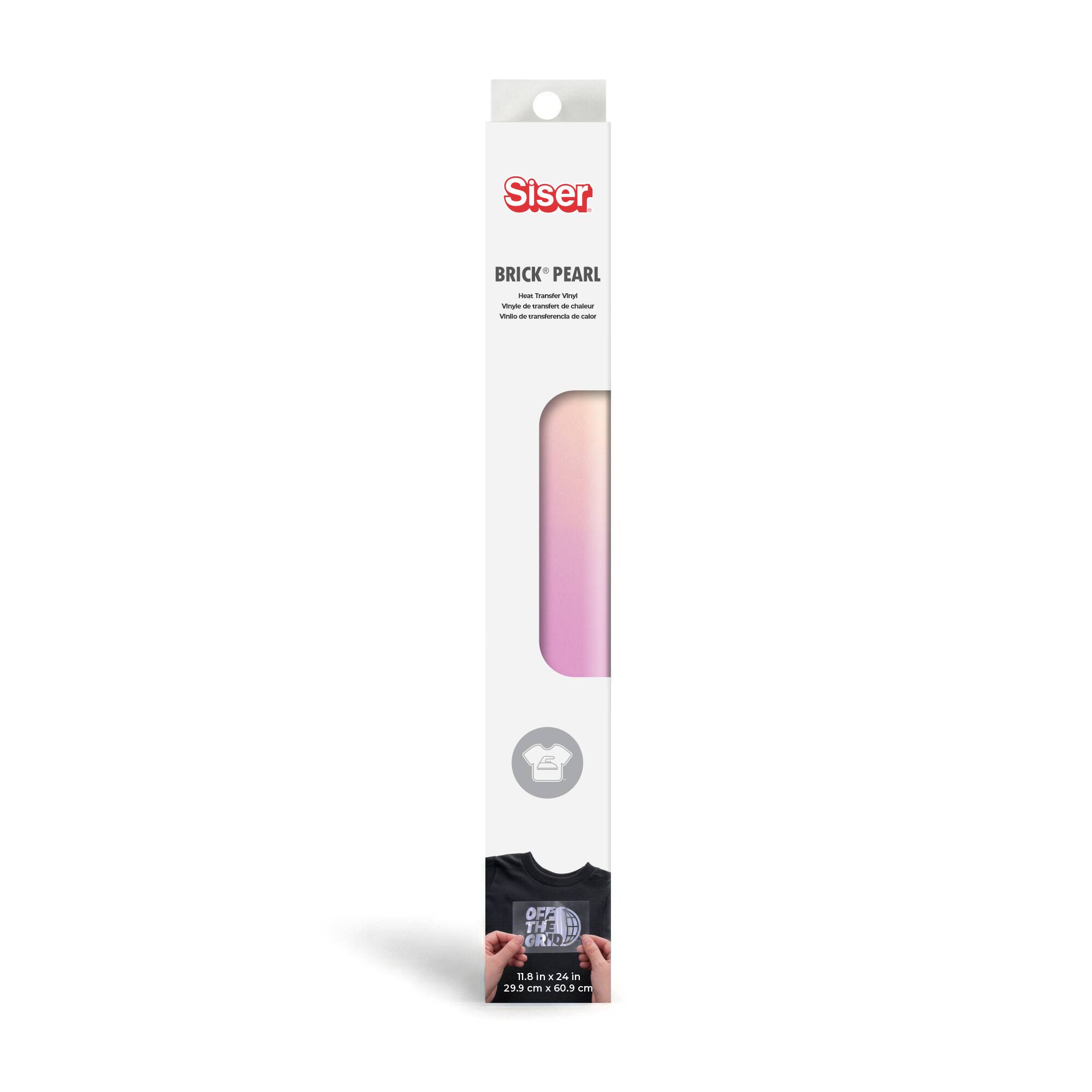 Siser® Brick® 600 Pearl Heat Transfer Vinyl, Color: Pink | Michaels