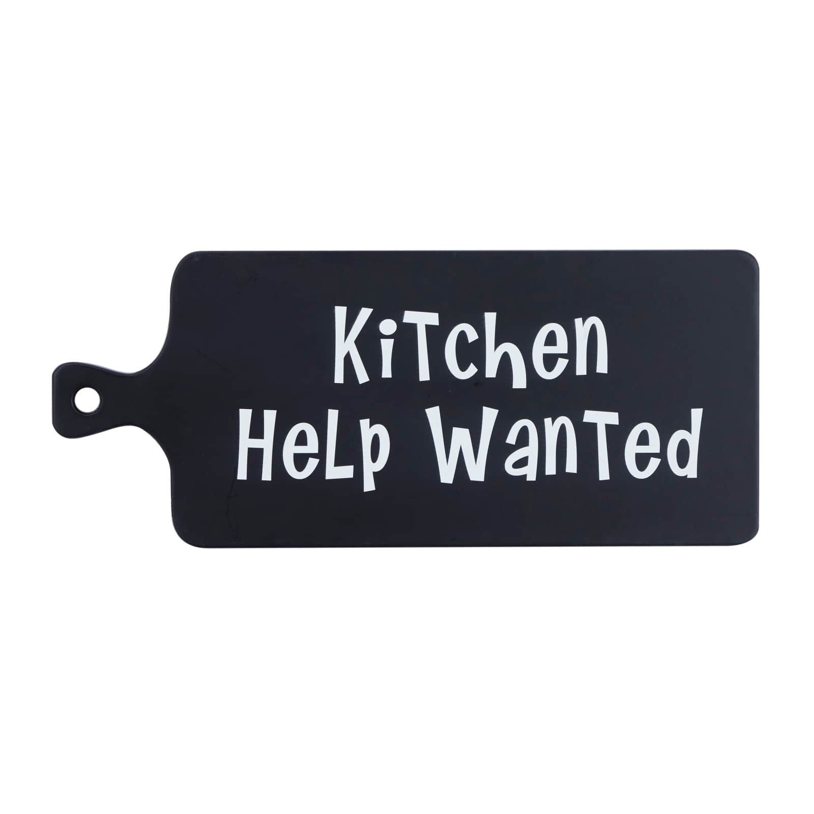Black MDF Modern Farmhouse Wall Decor, 10" x 24" x 1"