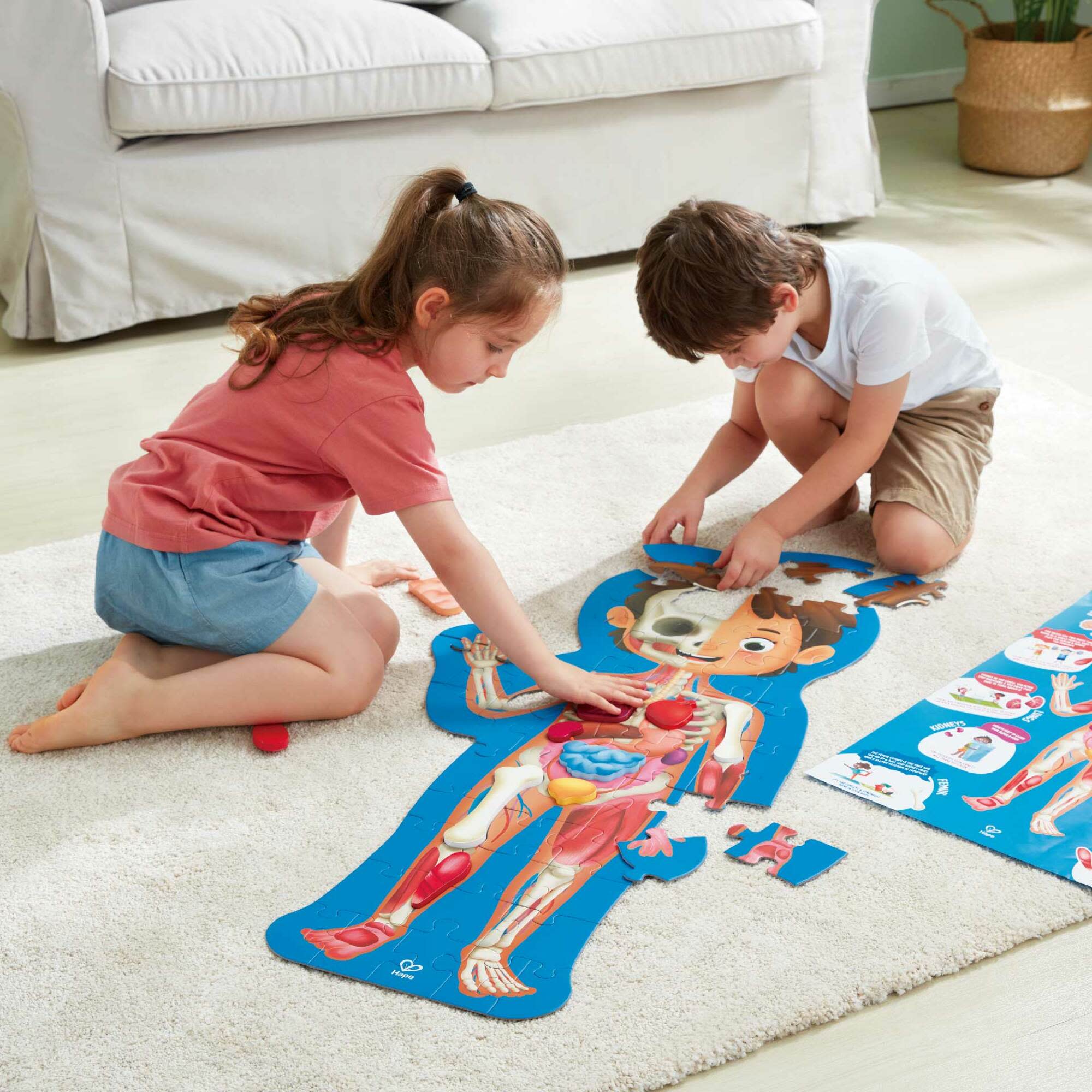 Hape Human Body Oversize Educational Puzzle