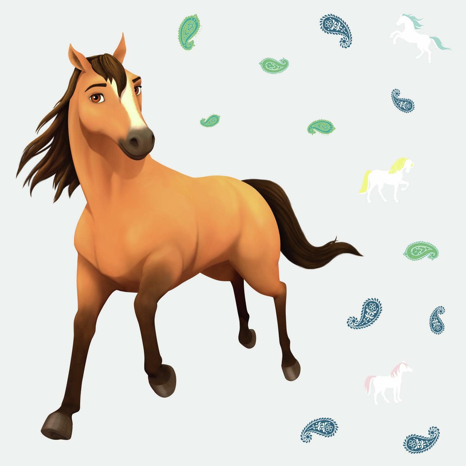 RoomMates Spirit Riding Free Peel & Stick Giant Wall Decals
