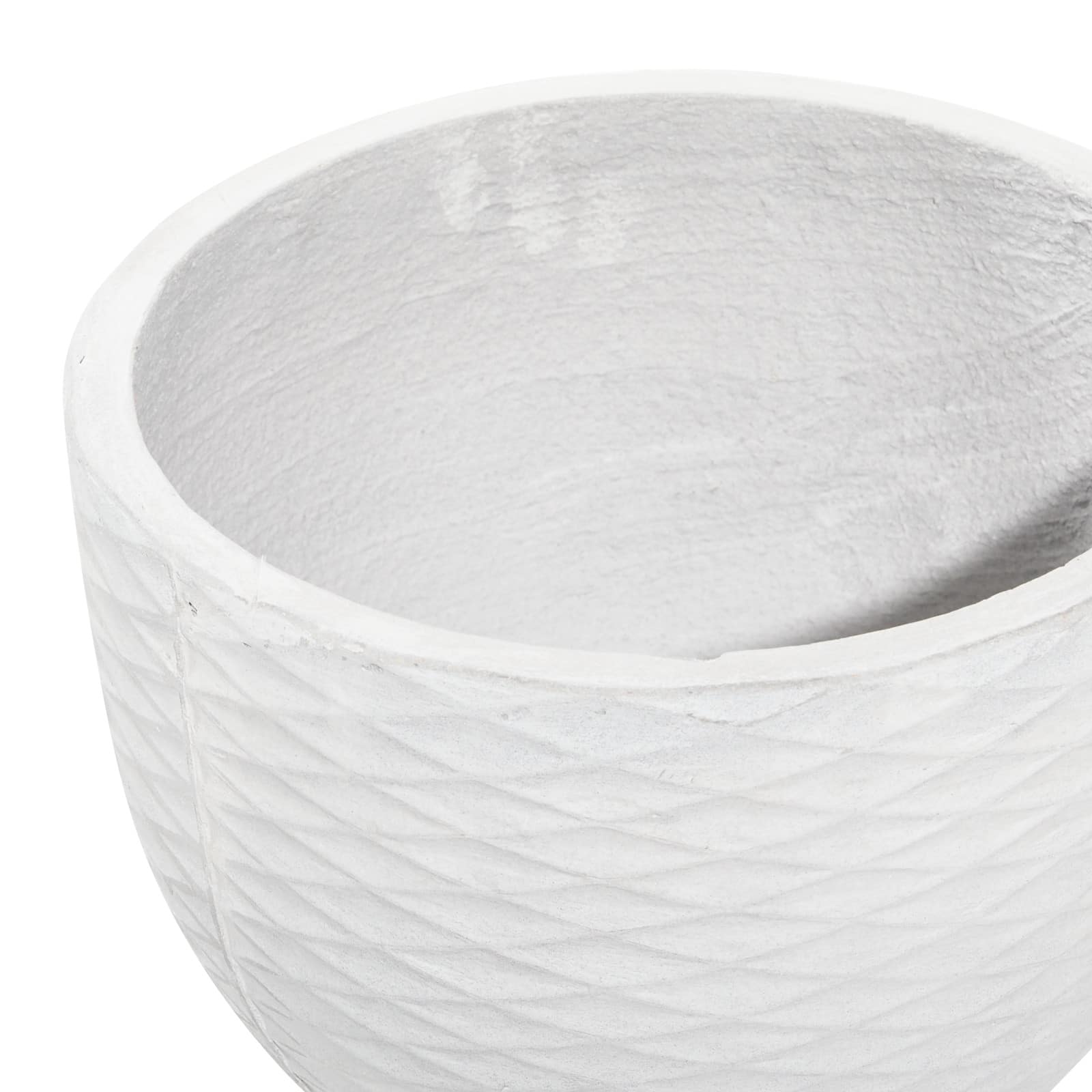 Gray Contemporary Planter Set
