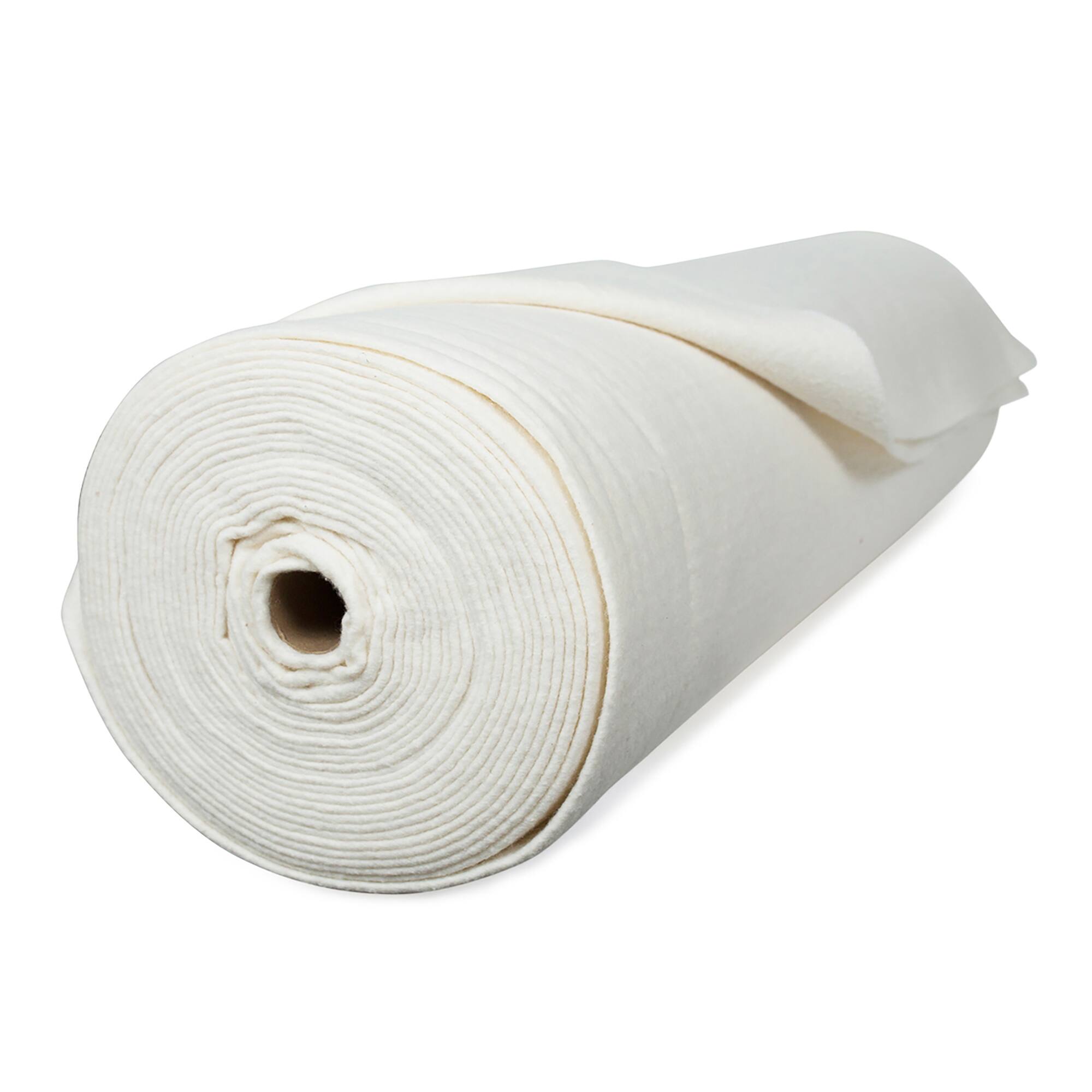 Hobbs Heirloom® Bleached 100% Cotton Batting, 96" x 30yd.