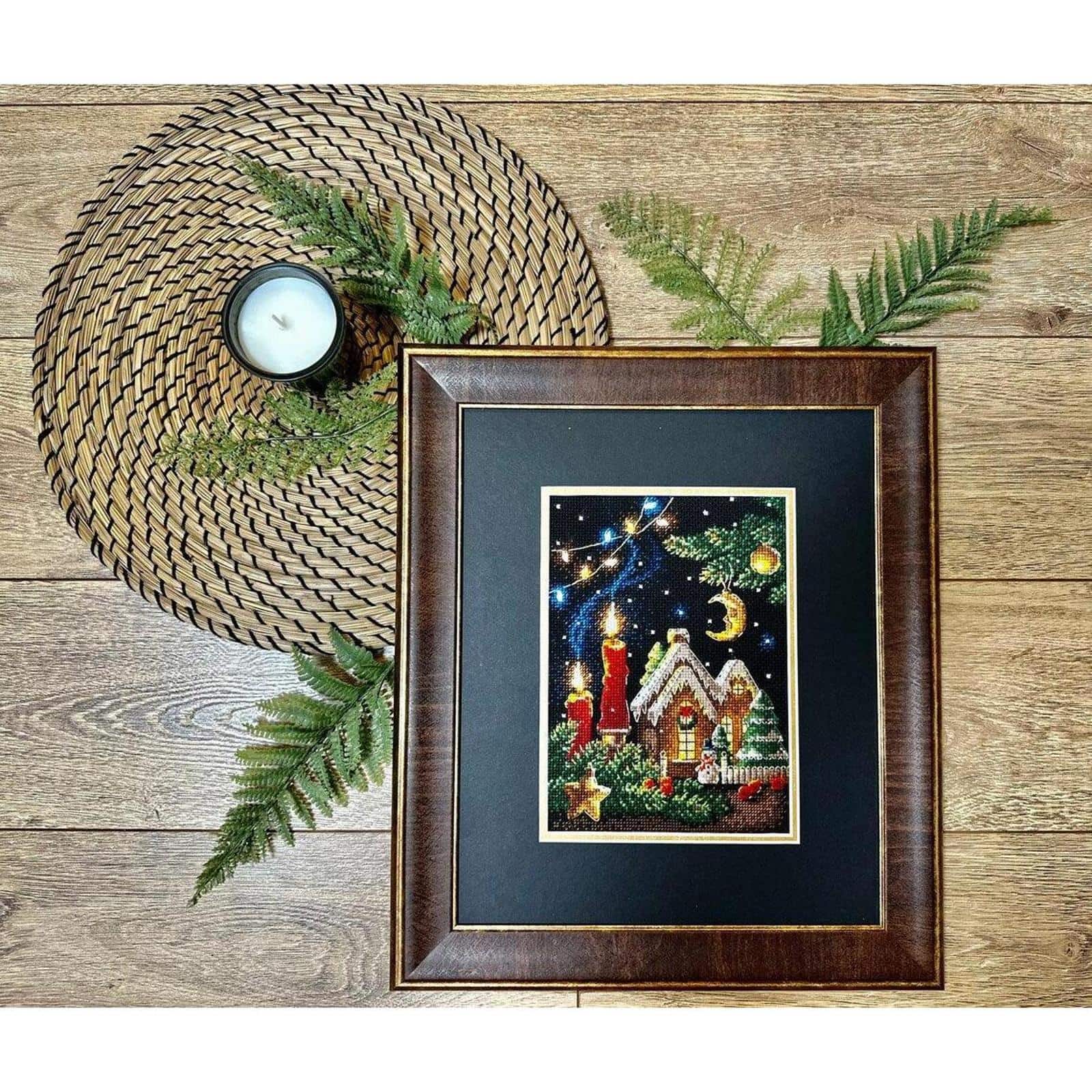 RIOLIS Gingerbread Tale Counted Cross Stitch Kit 
