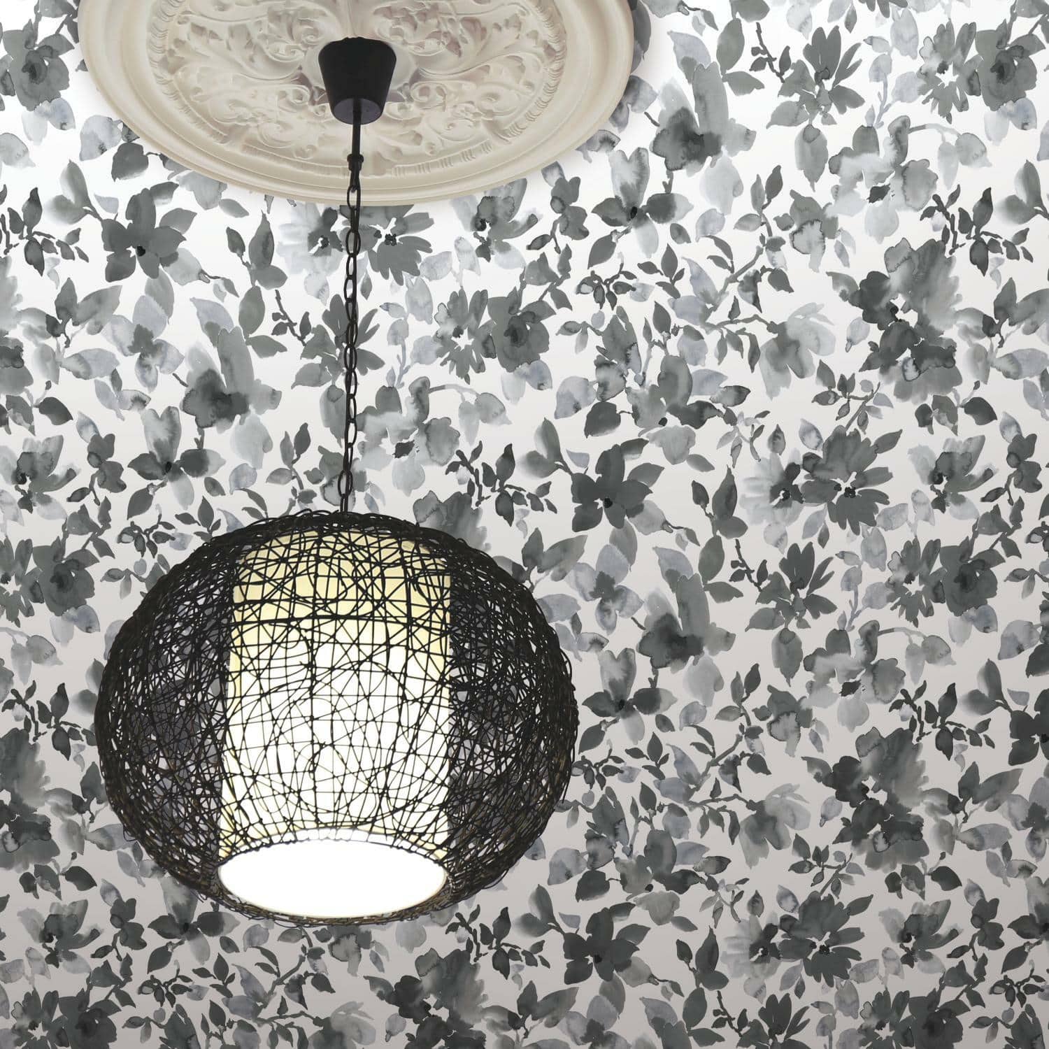 RoomMates Watercolor Floral Peel & Stick Wallpaper
