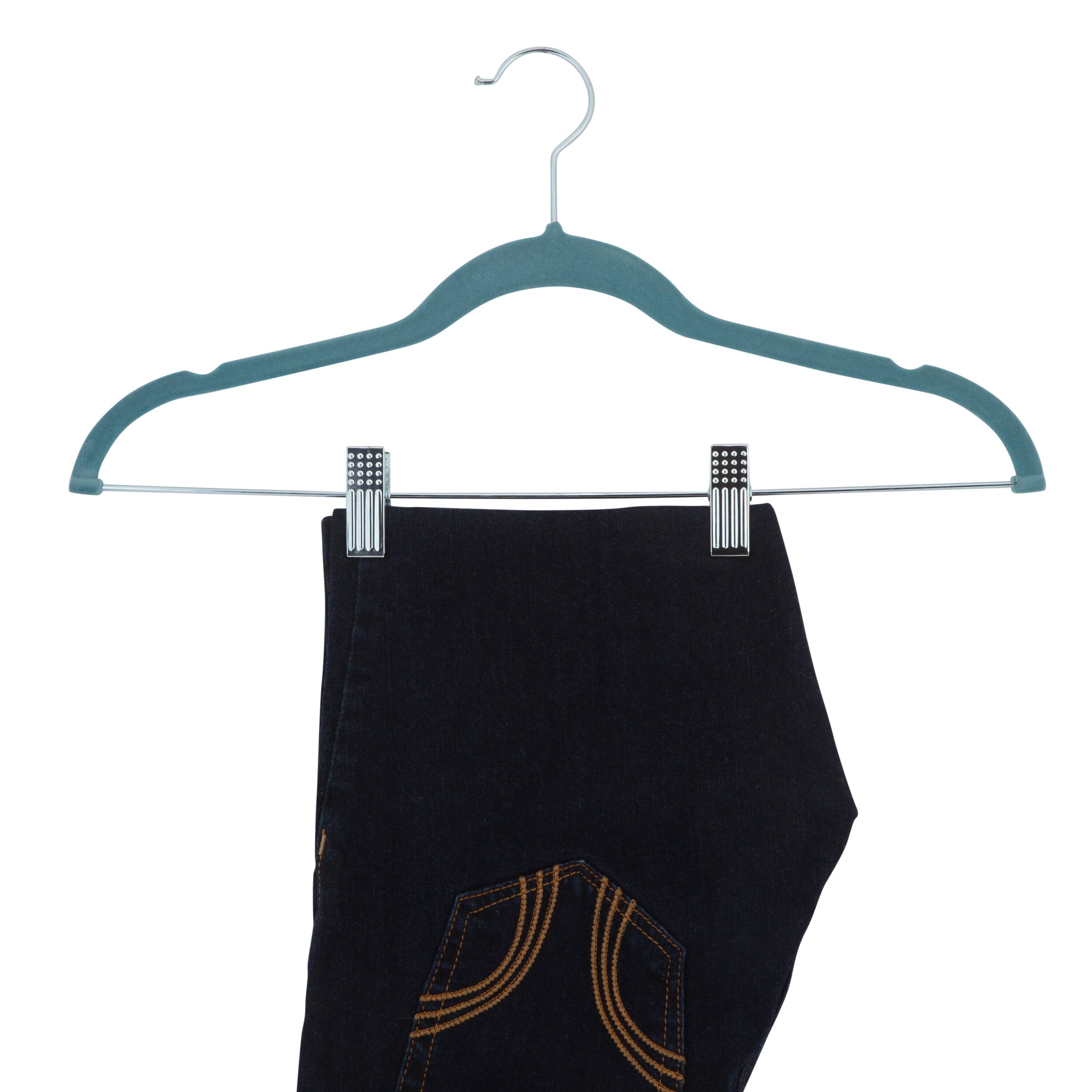 Laura Ashley Velvet Hangers with Clips