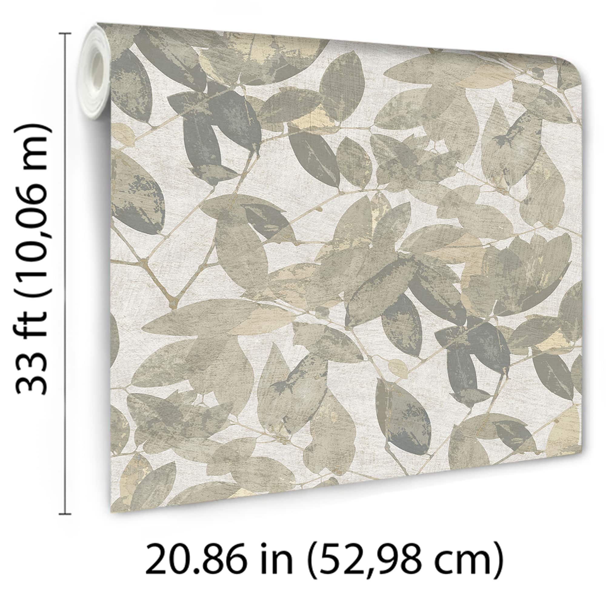 Designs Direct Beech Leaves Wallpaper