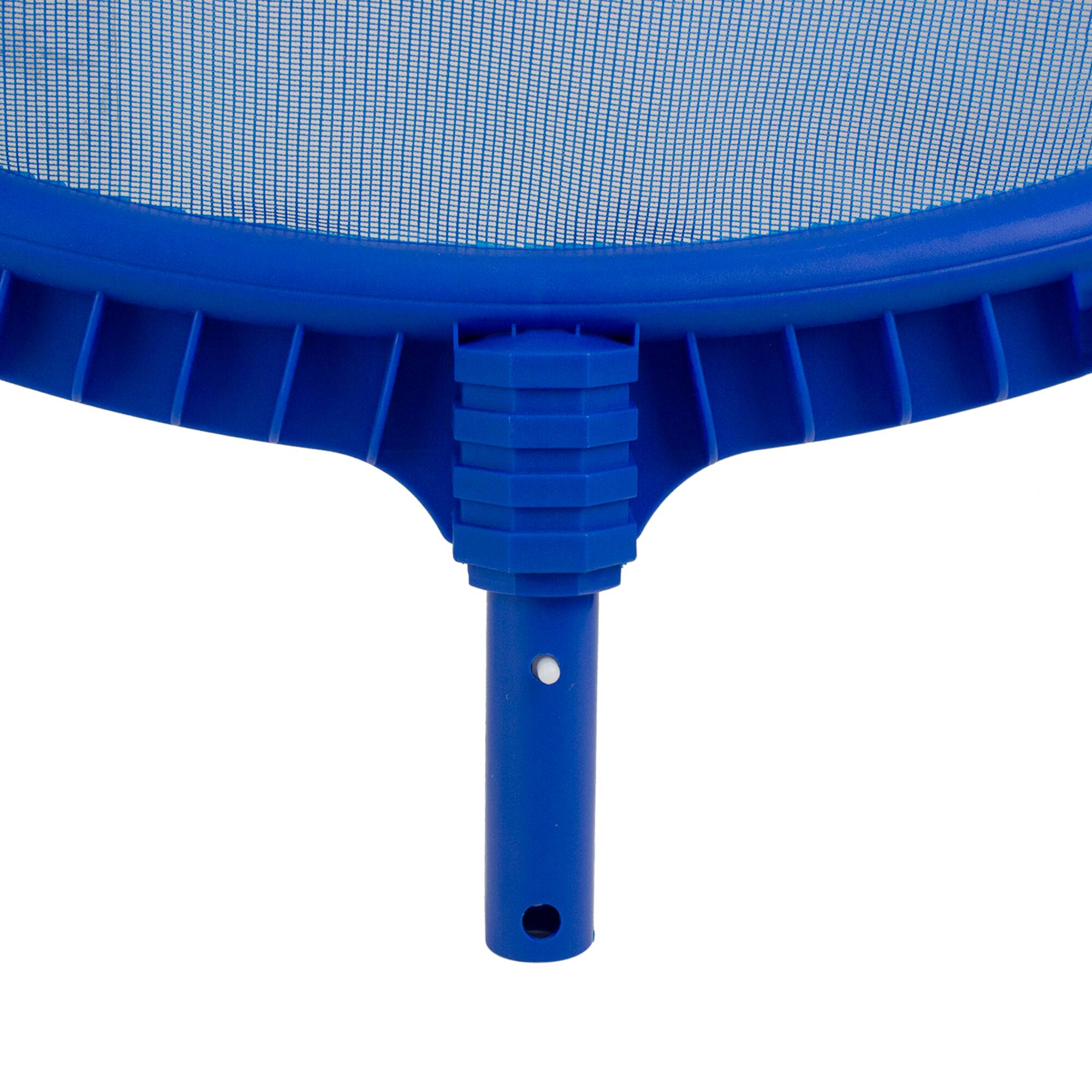 Pool Central 20.5" Blue Swimming Pool Leaf Skimmer Head