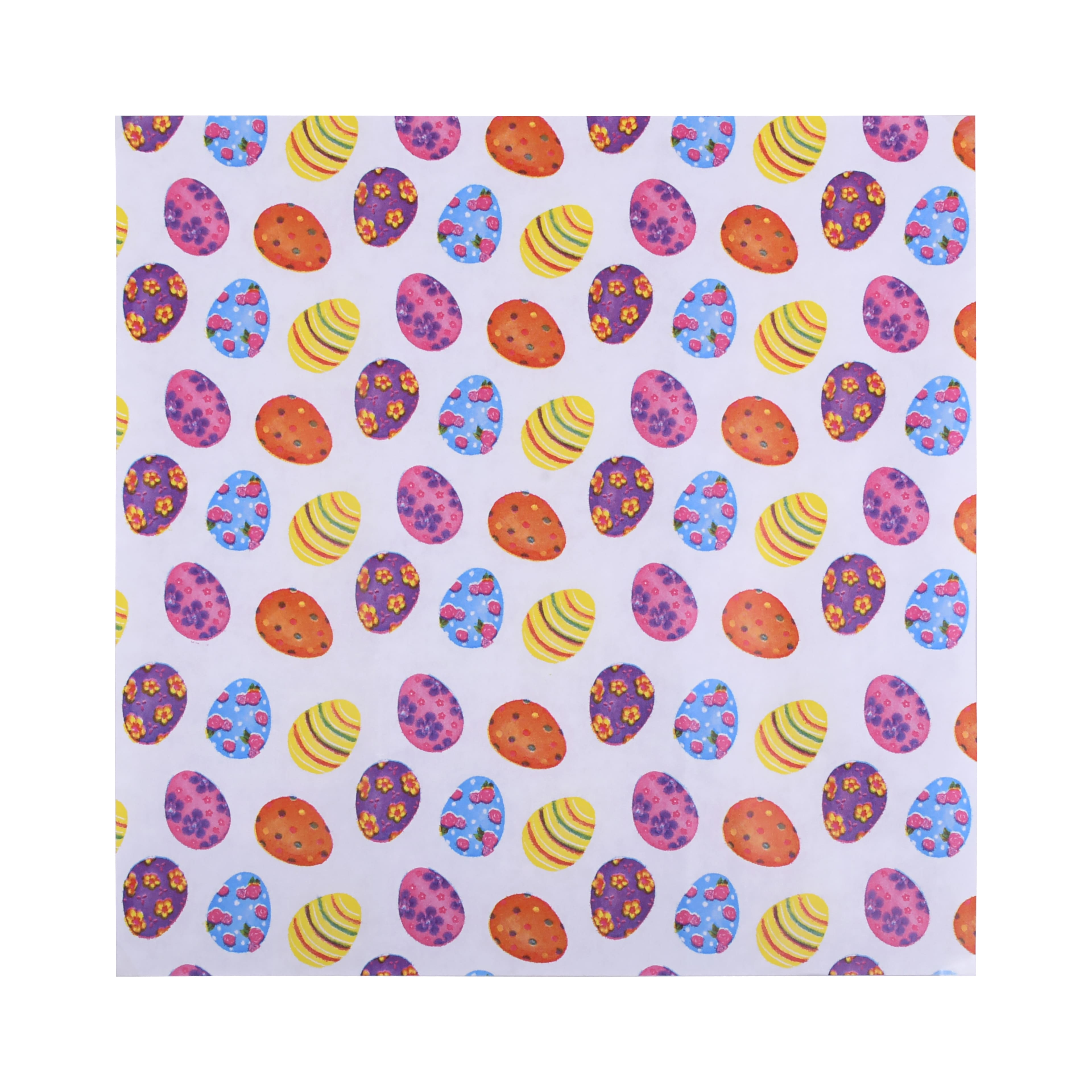 Easter Egg Parchment Paper Sheets, 12ct.  by Makery™