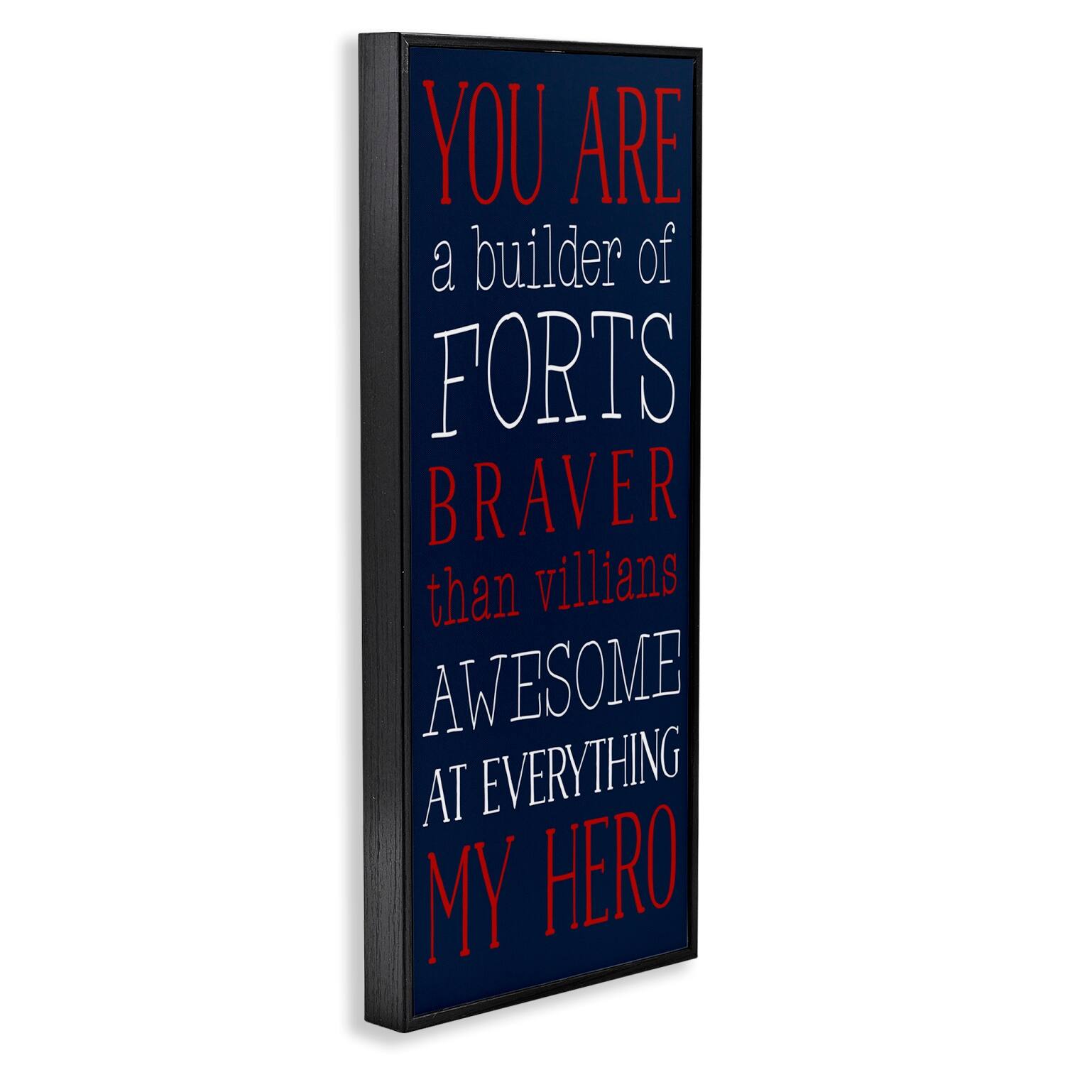 Stupell Industries You Are My Hero Framed Giclee Art
