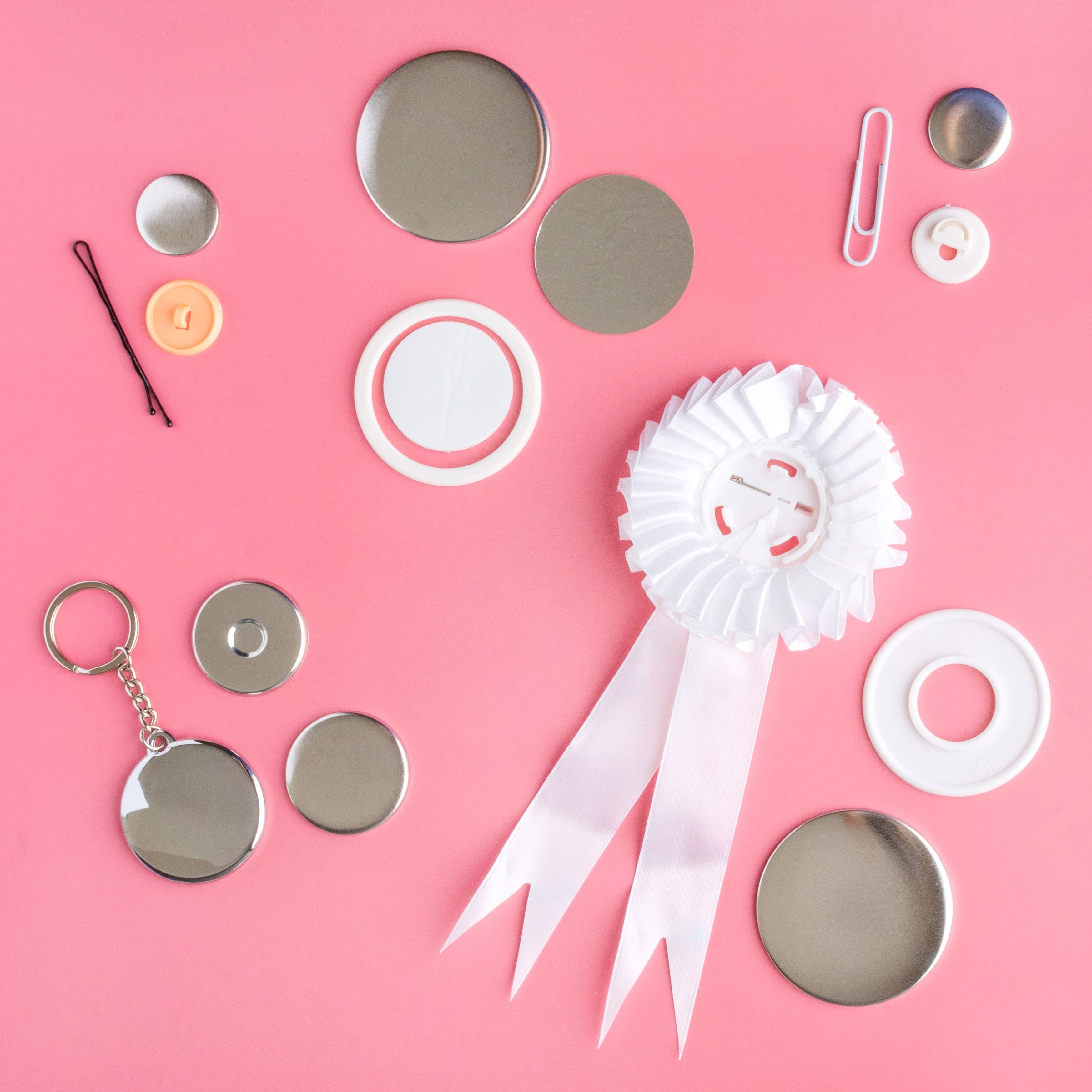 We R Memory Keepers® Button Press™ Adhesive Mirror Kit, Makes 3