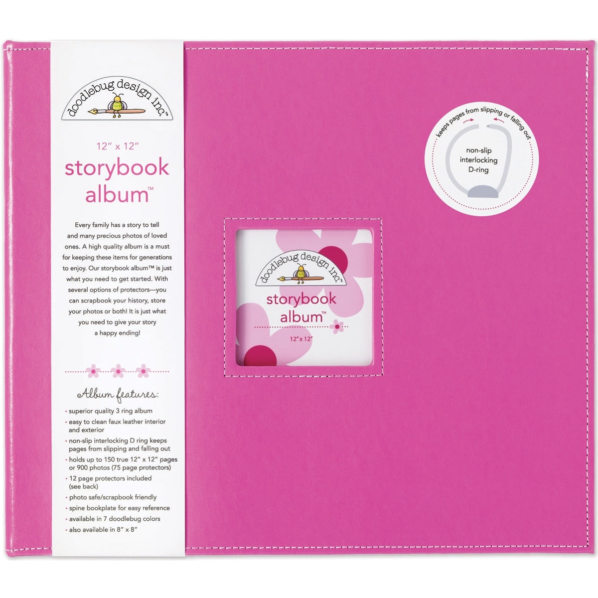 Doodlebug Design Inc.™ Storybook Album™, 12" x 12"