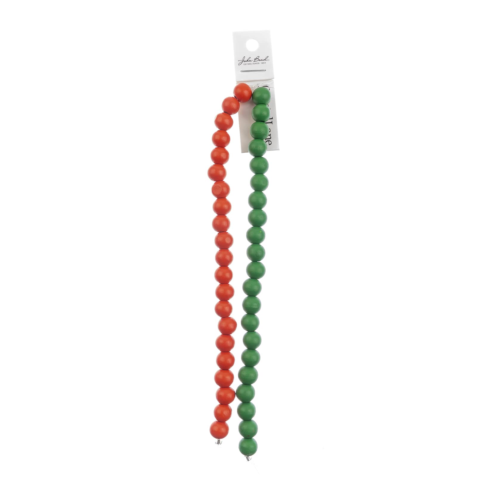 Crystal Lane DIY Holiday Christmas 7" Designer Crystal Glass & Wood Bead Strand