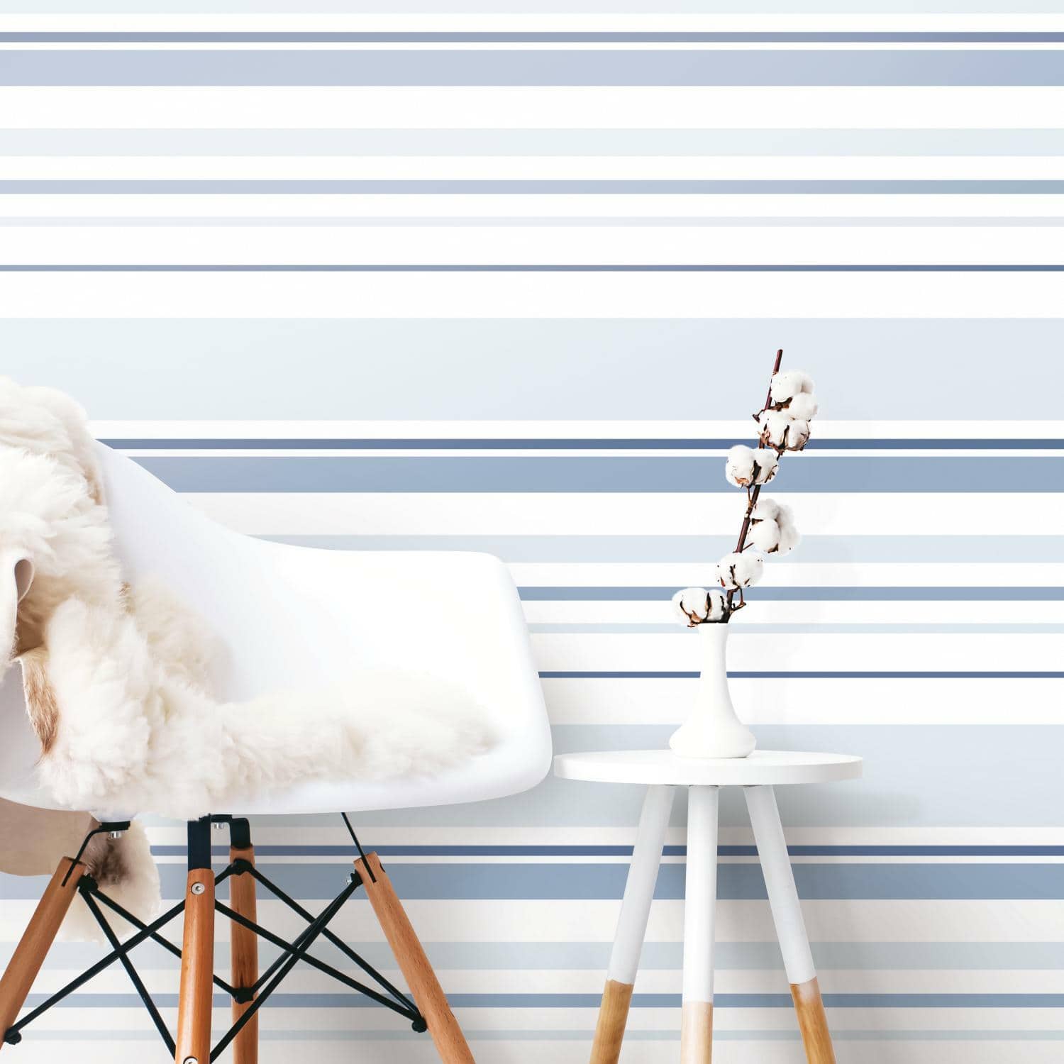 RoomMates Stripes Peel & Stick Wallpaper