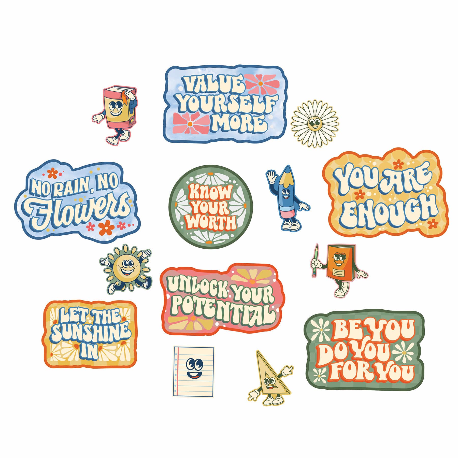 Eureka® S'cool Era Gallery Wall Bulletin Board Set