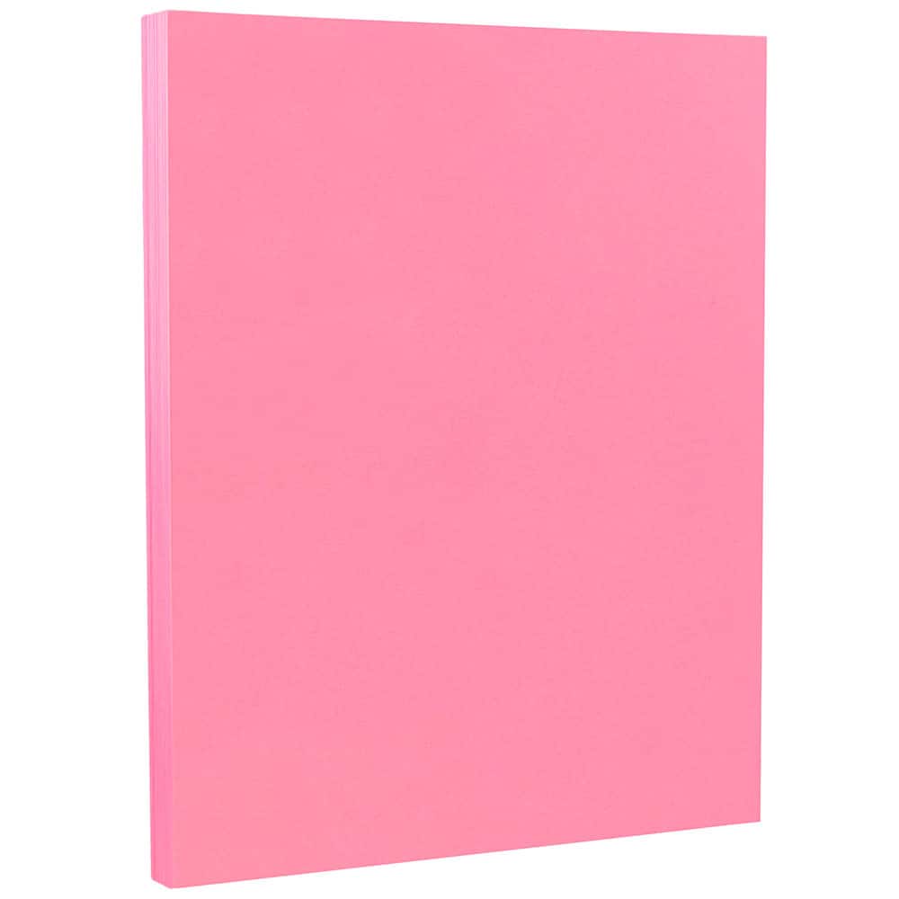 JAM Paper Brite Hue 8.5" x 11" 65lb. Cover Cardstock Pack, 50 Sheets