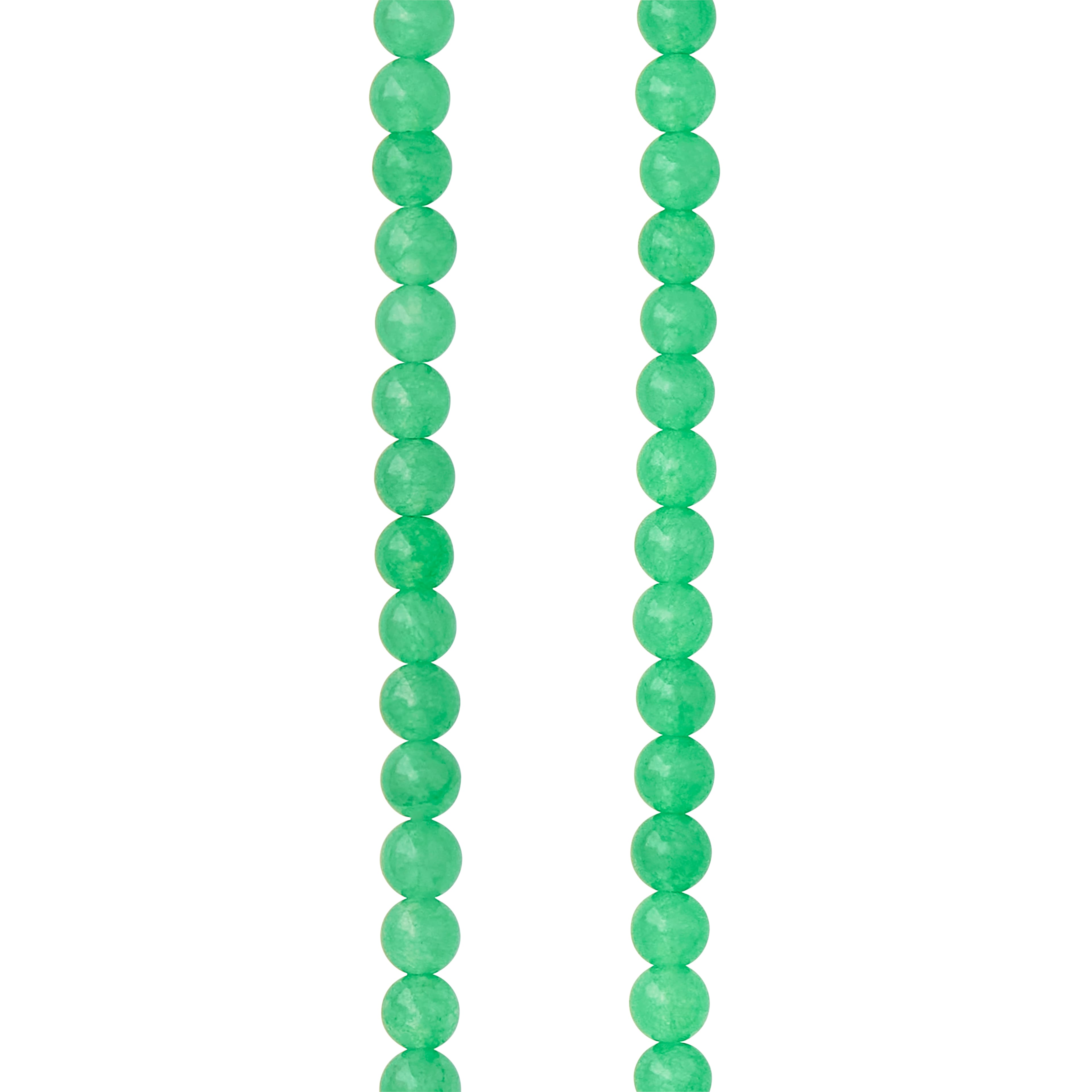 12 Pack: Green Aventurine Round Beads, 4mm by Bead Landing™