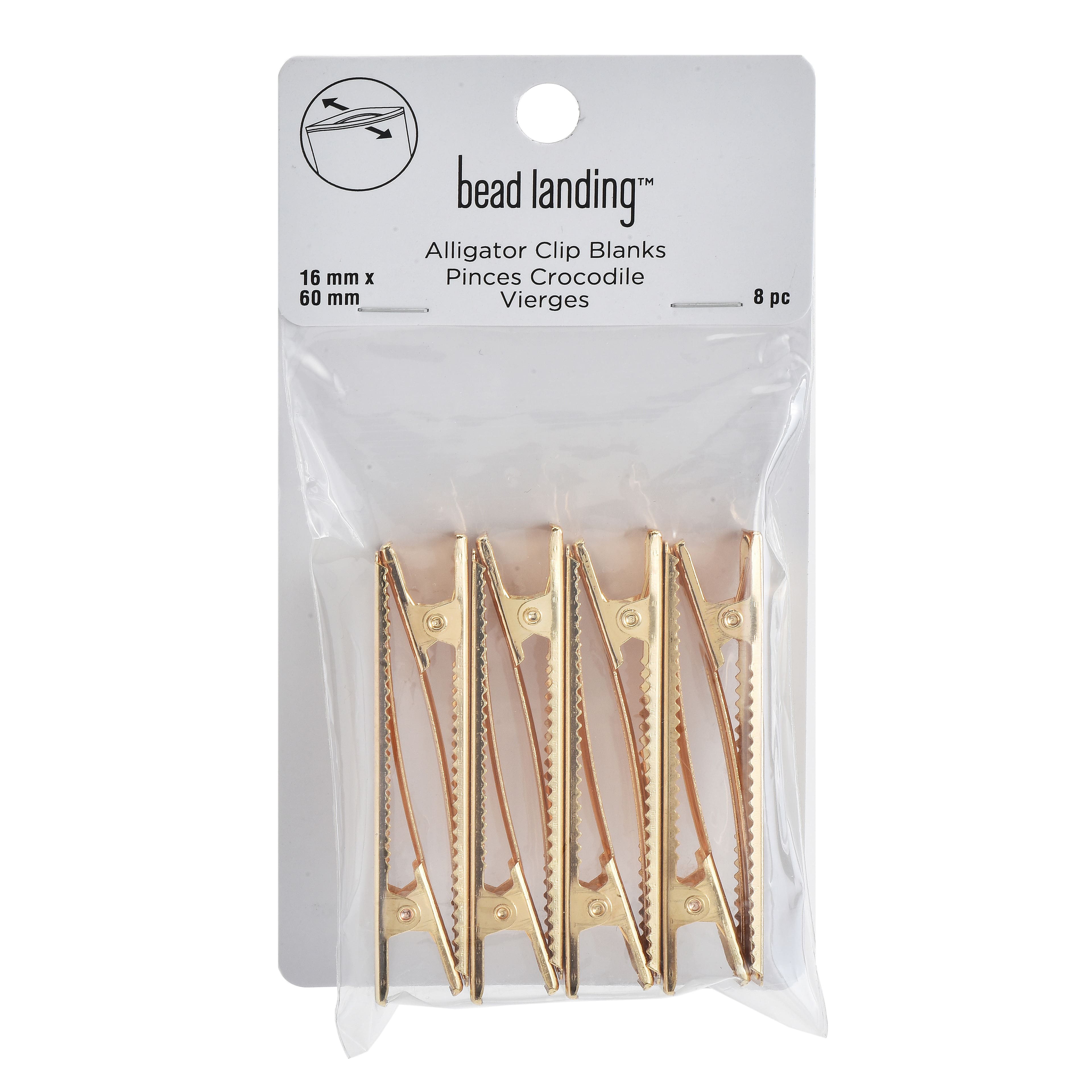16mm Alligator Clip Blanks, 8ct. by Bead Landing™