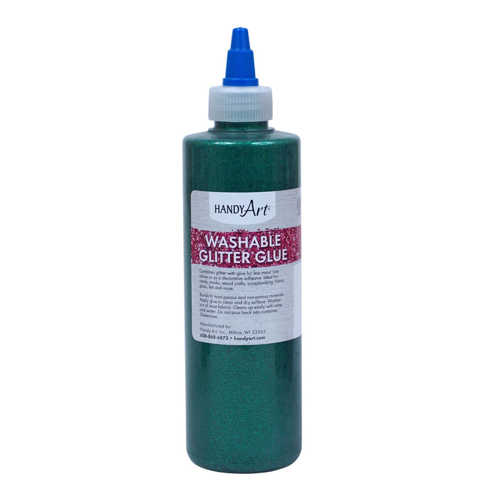 10 Packs: 6 ct. (60 total) Handy Art® 8oz. Washable Glitter Glue