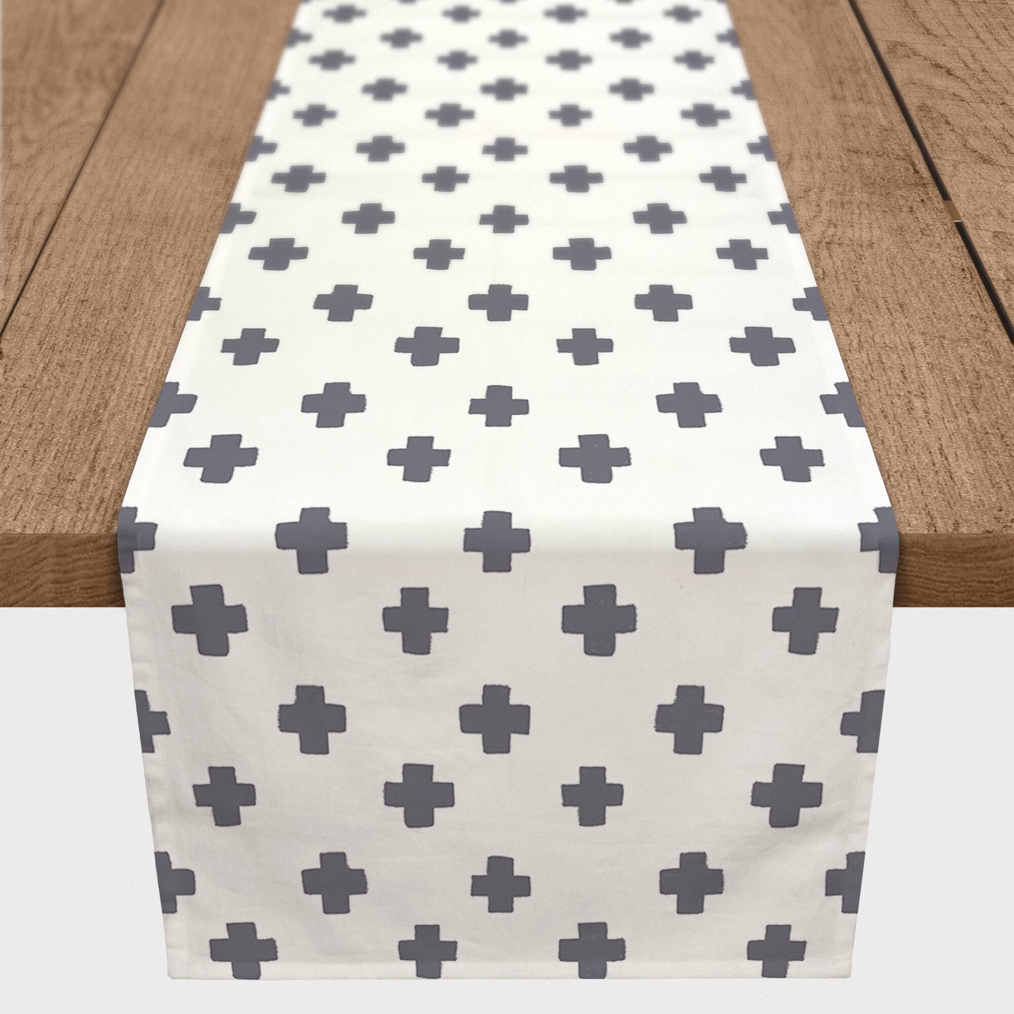Crosses Indoor/Outdoor Table Runner