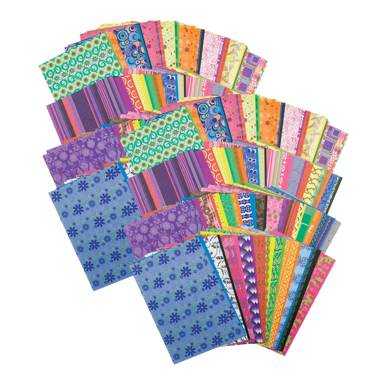 Roylco® Decorative Hues Paper 192 Sheets Per Pack, set of 2
