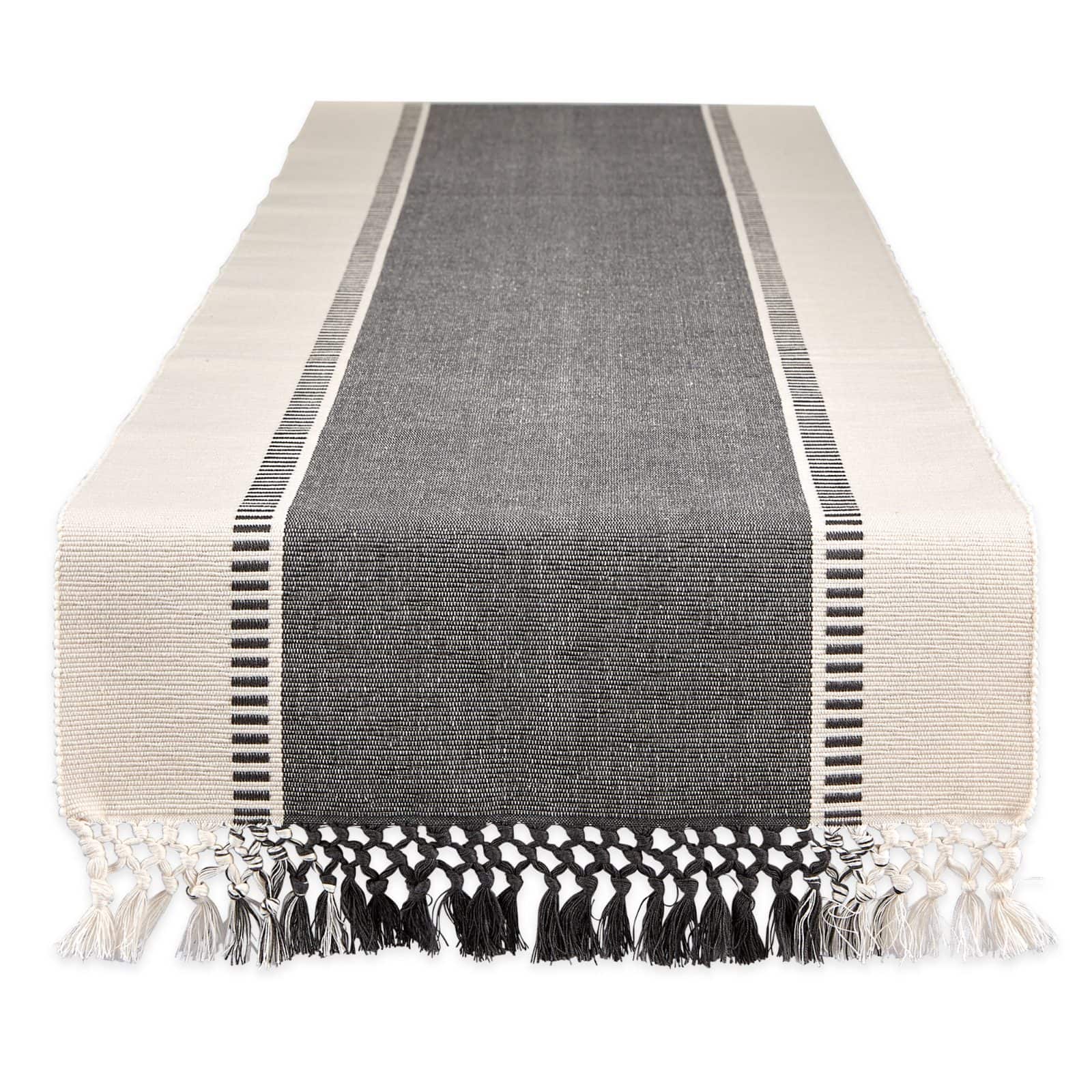DII® 108" Dobby Stripe Table Runner