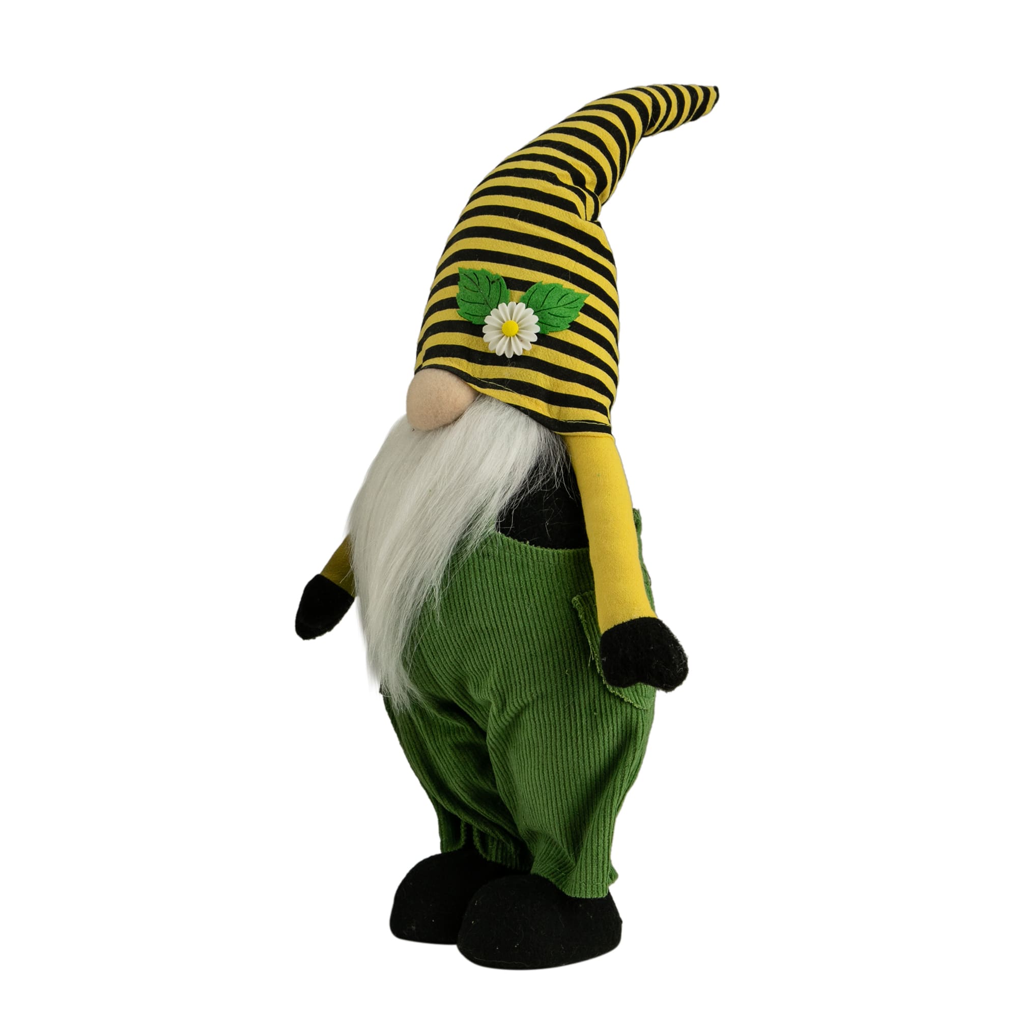19" Boy Bumblebee Hat with Daisy Springtime Gnome