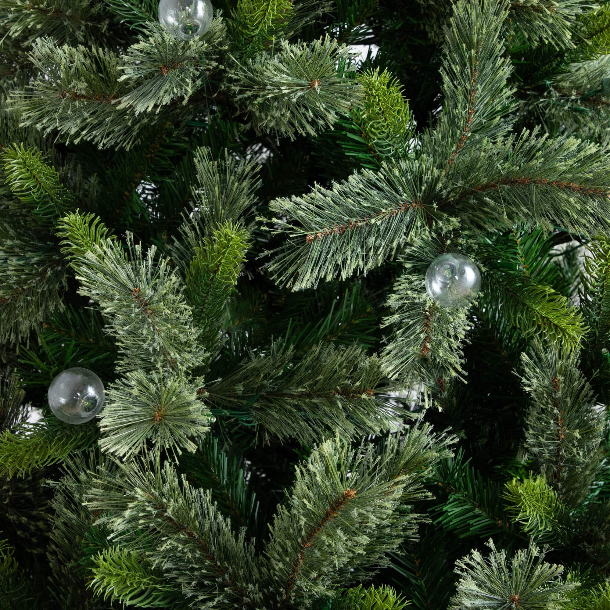7.5ft. Pre-Lit Artificial Christmas Tree with Warm White LED Lights