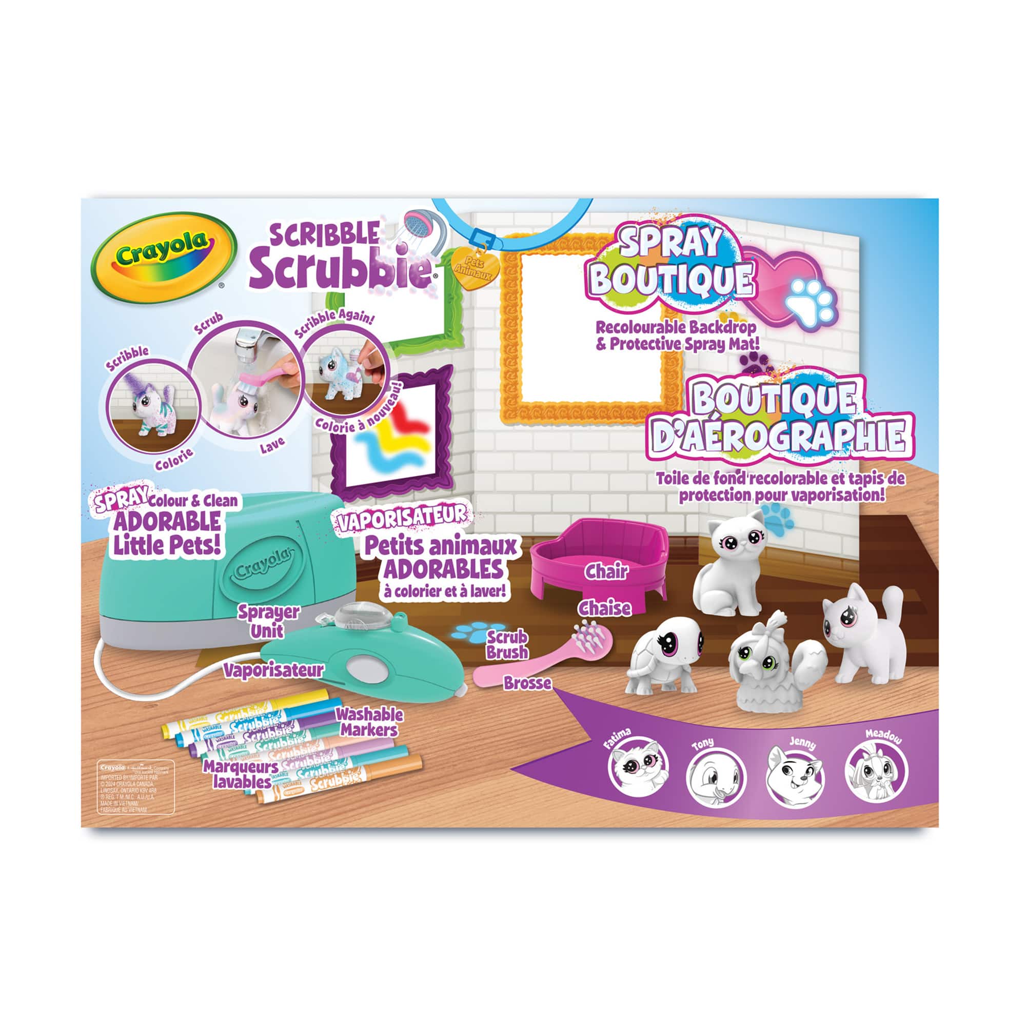 Crayola® Scribble Scrubbie® Spray Boutique Set
