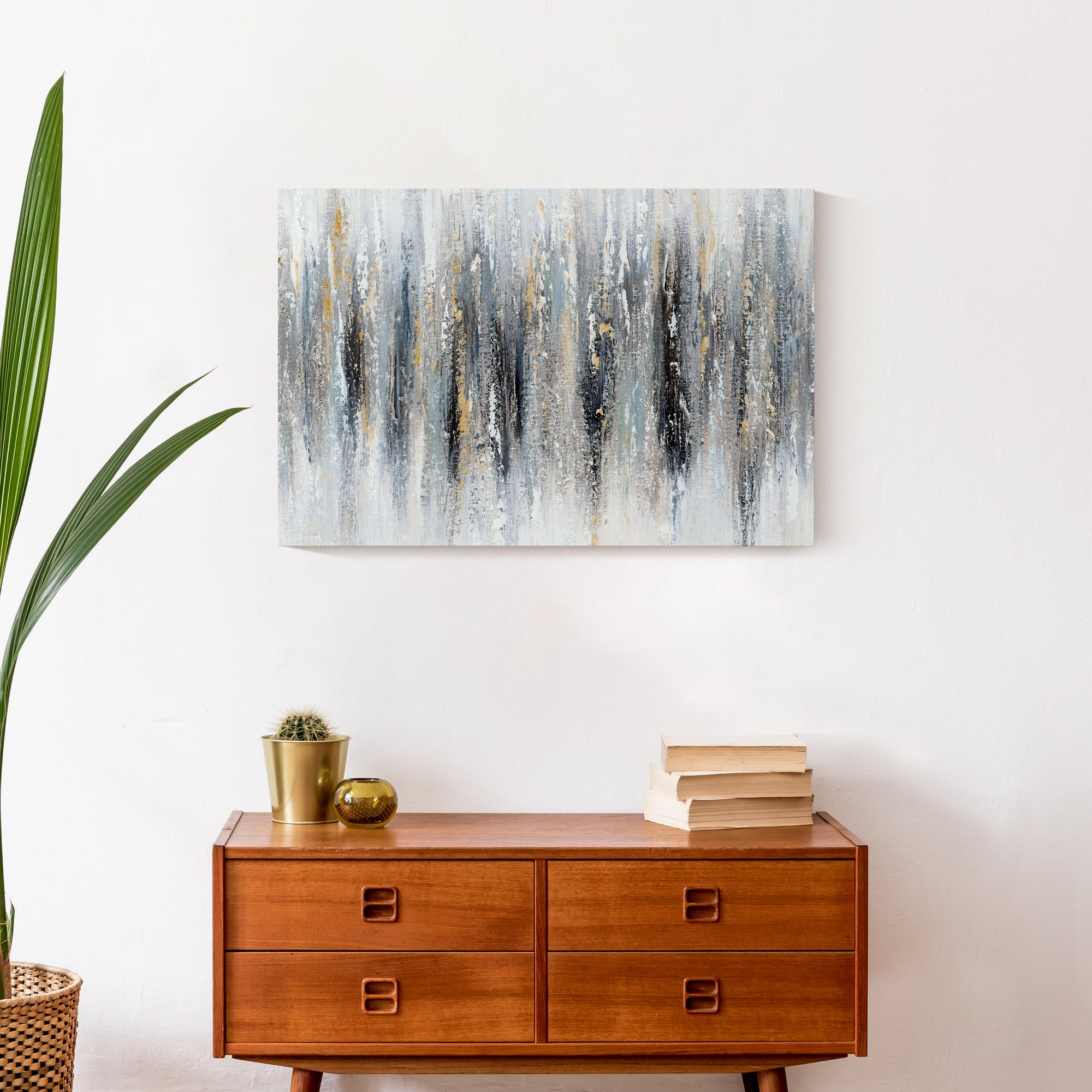 Deep Waves 24" x 16" Canvas Wall Art