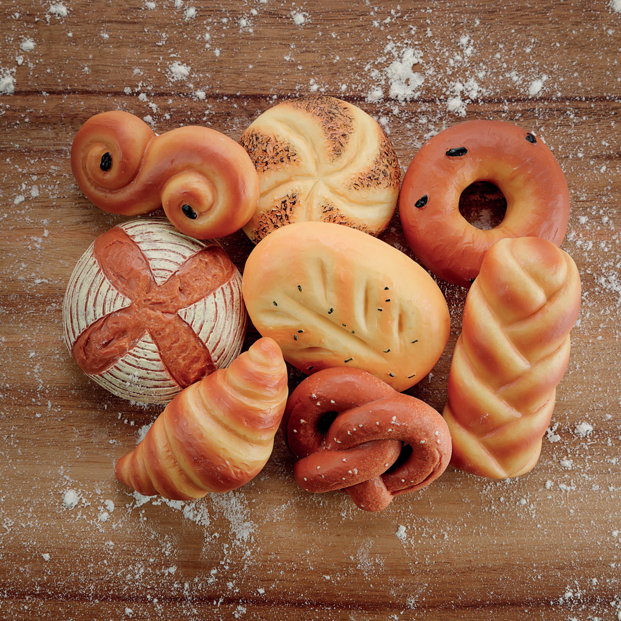 Yellow Door Sensory Play Stones – Breads of the World Set