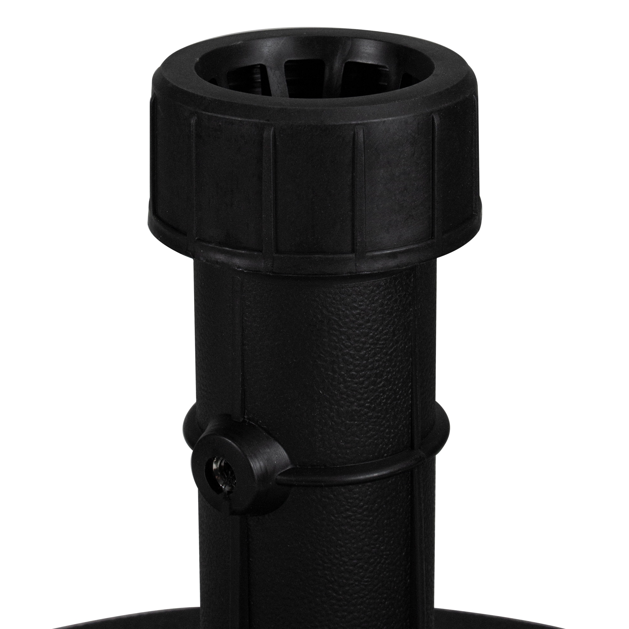 18" Black Flat Round Patio Umbrella Base